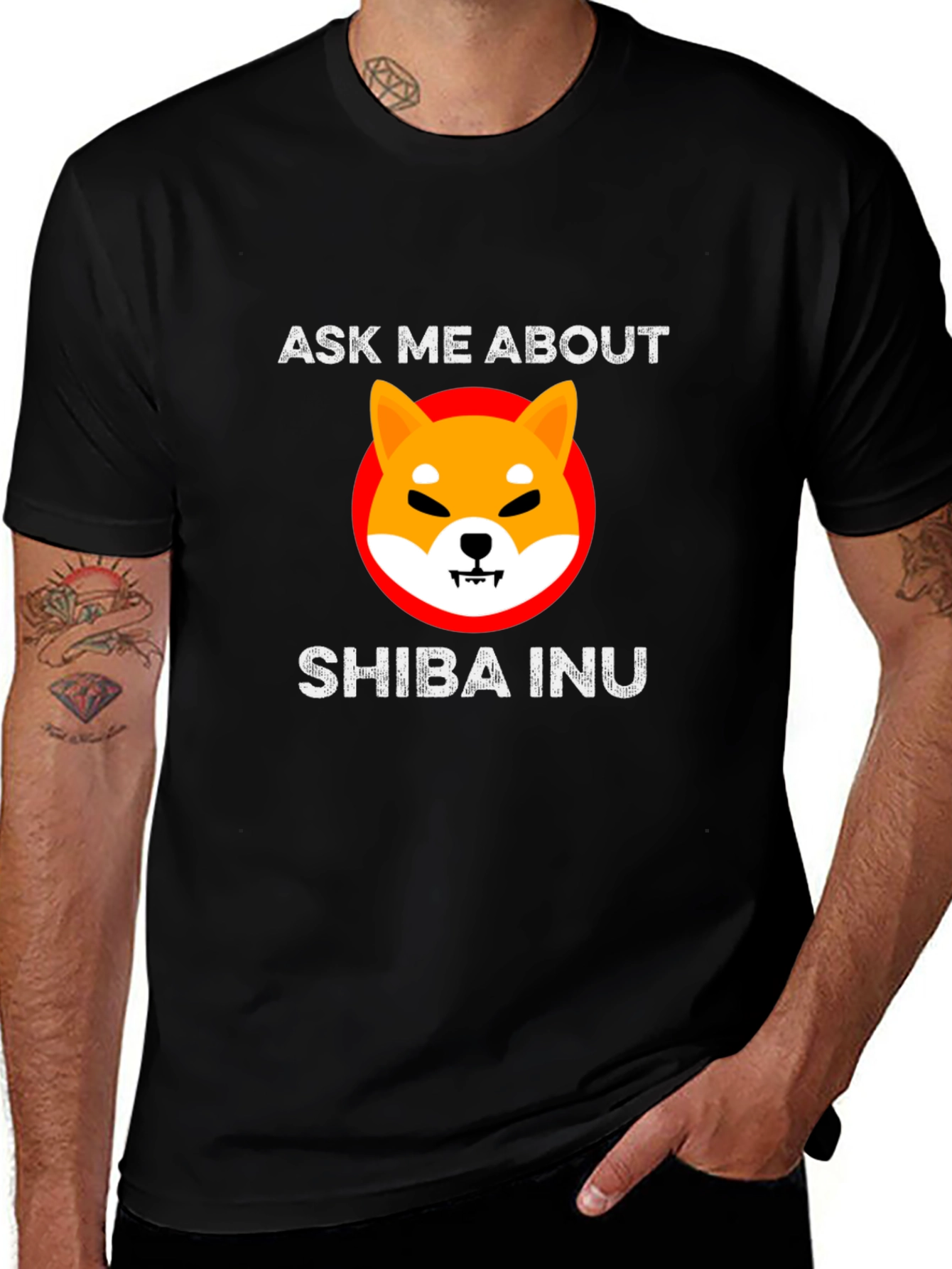 Ask Me About Shiba Inu T-Shirt