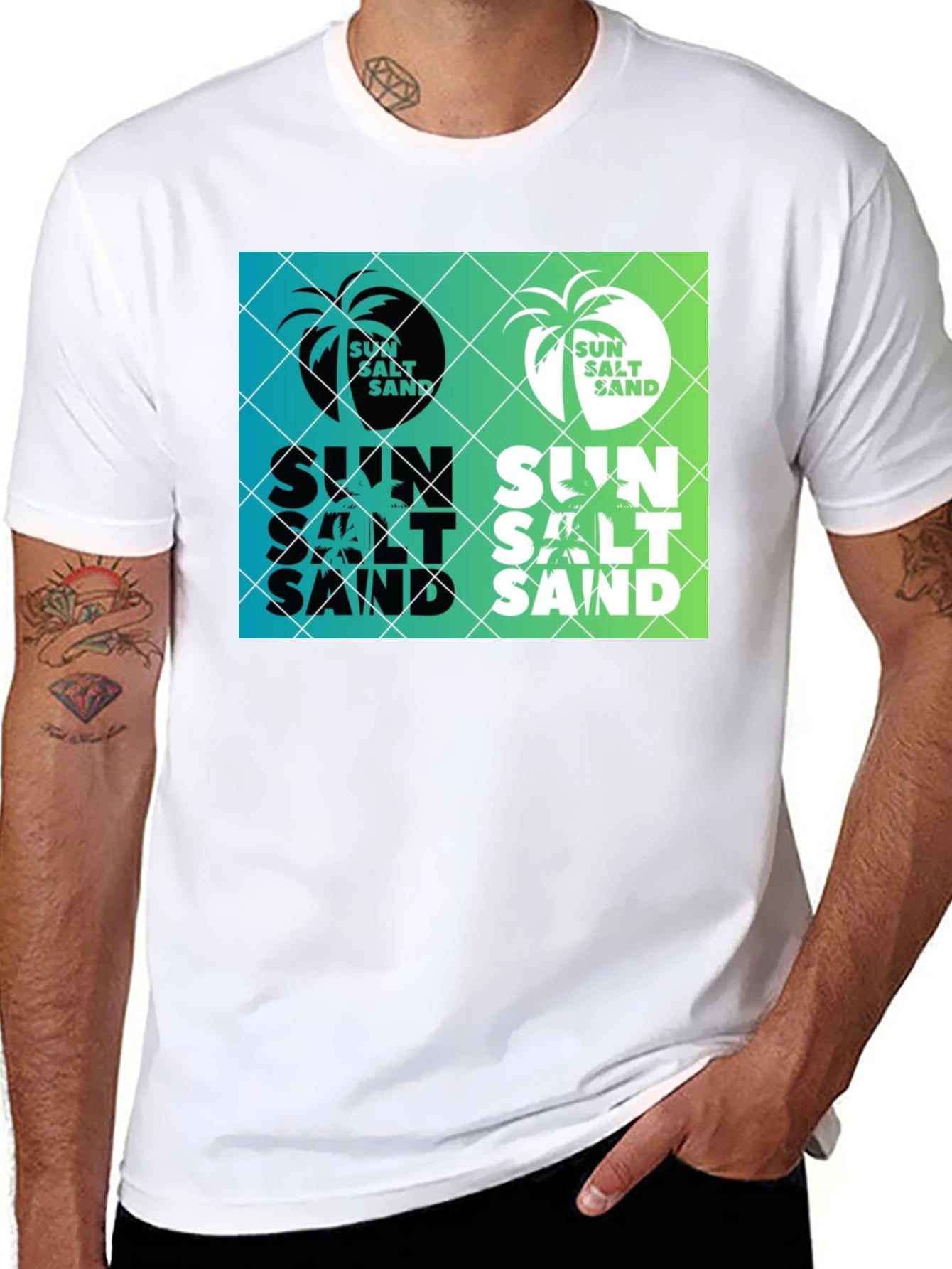 Sun Salt Sand T-Shirt: Beach Vibes