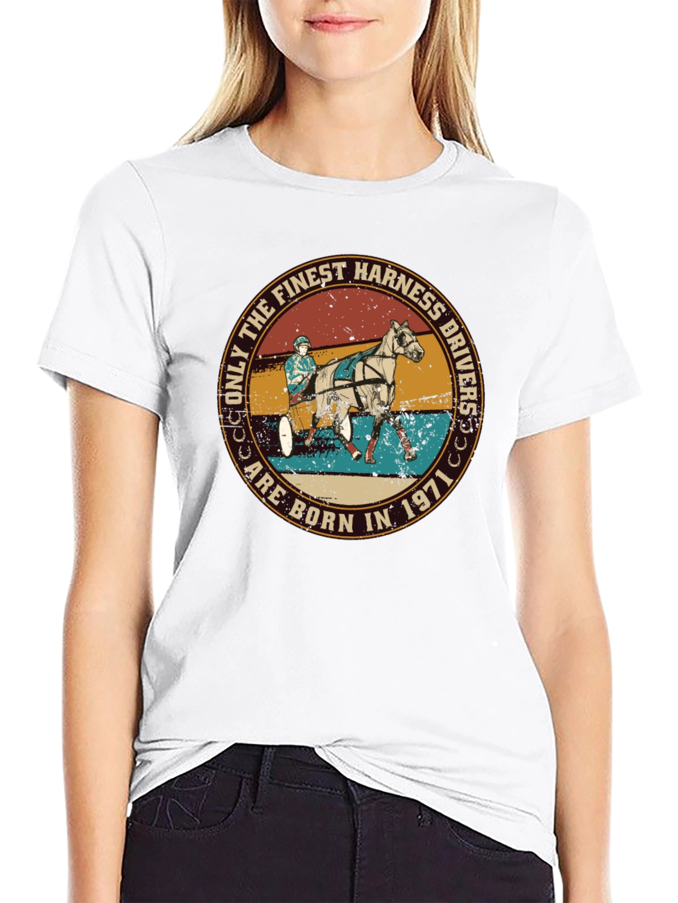 Finest Harness Drivers Born in 1971 T-Shirt