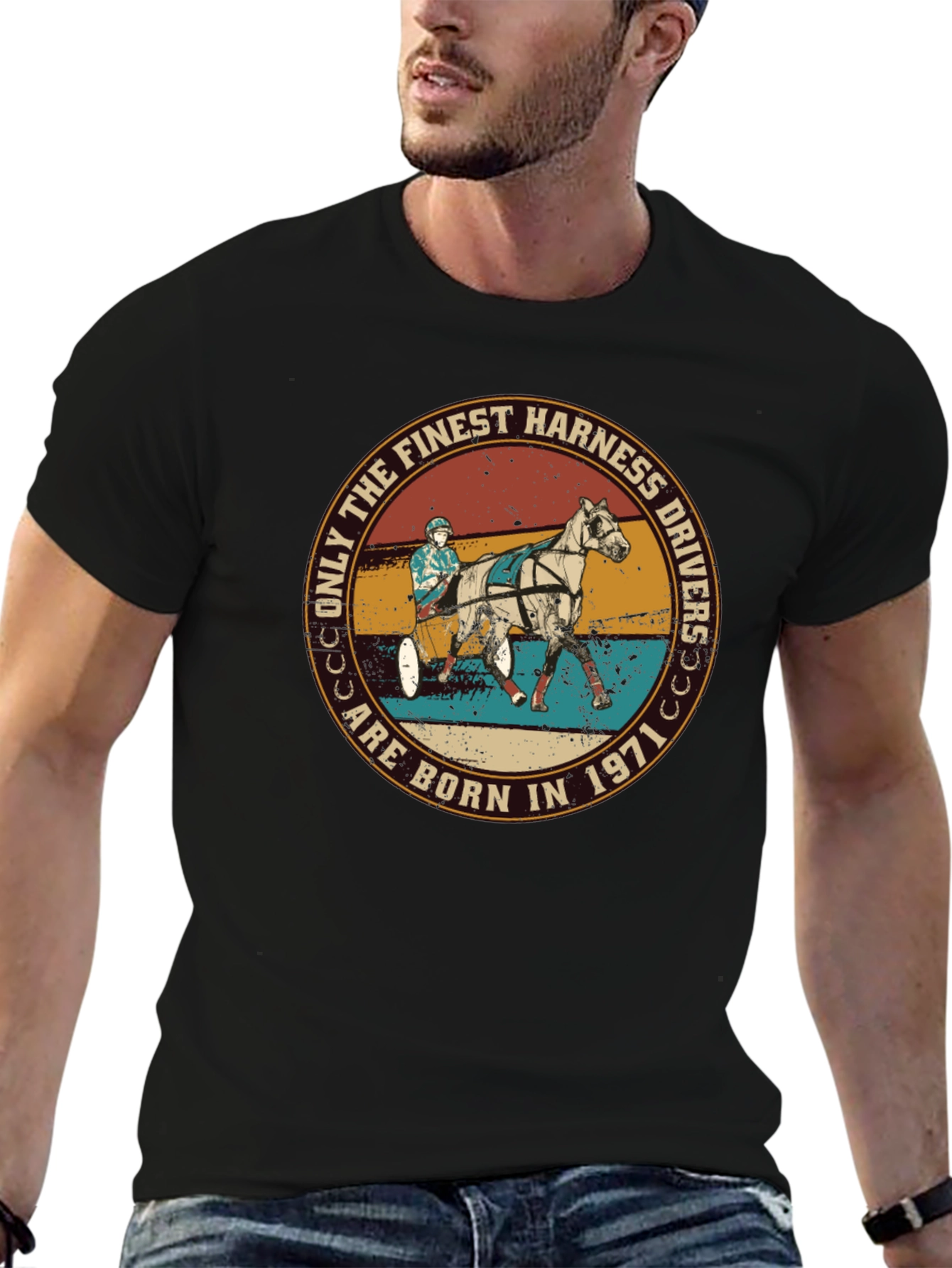 Finest Harness Drivers Born in 1971 T-Shirt
