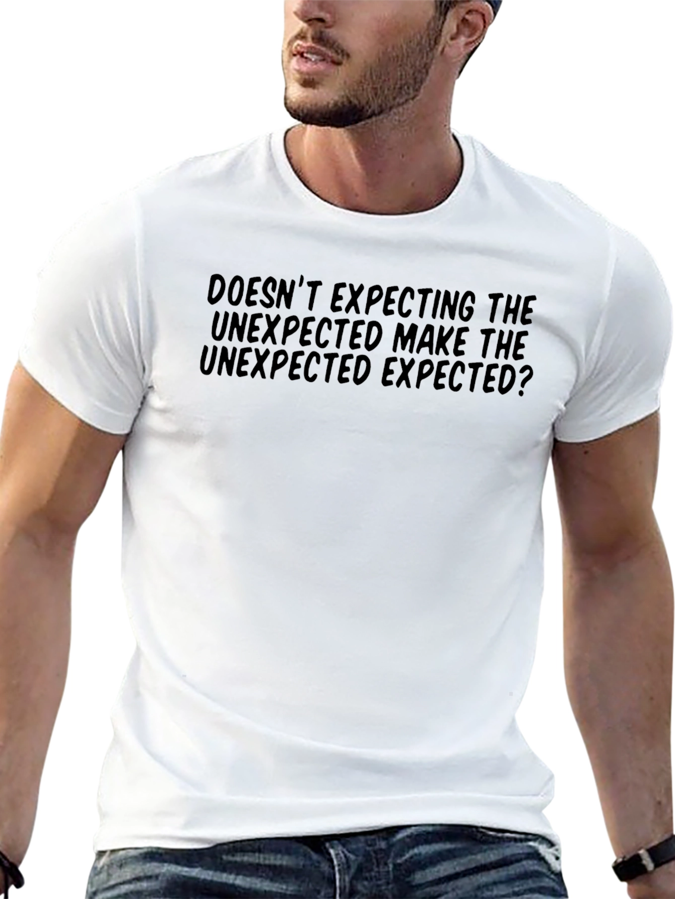 Unexpected Expected Black T-Shirt