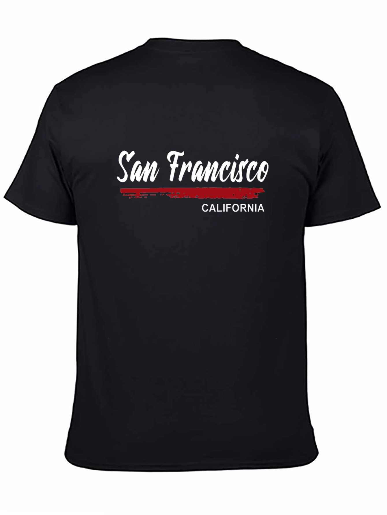 San Francisco California Black T-Shirt