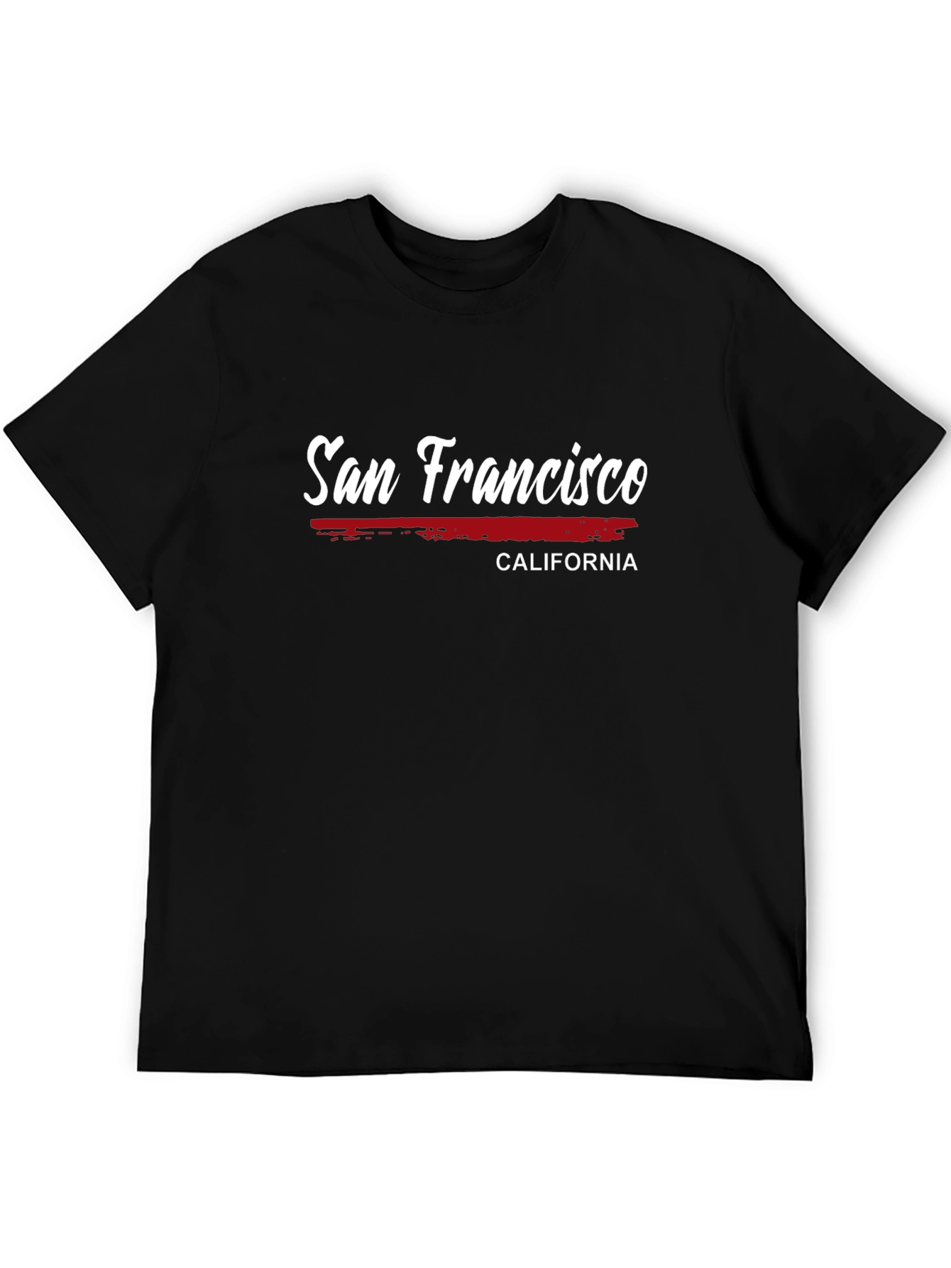 San Francisco California Black T-Shirt