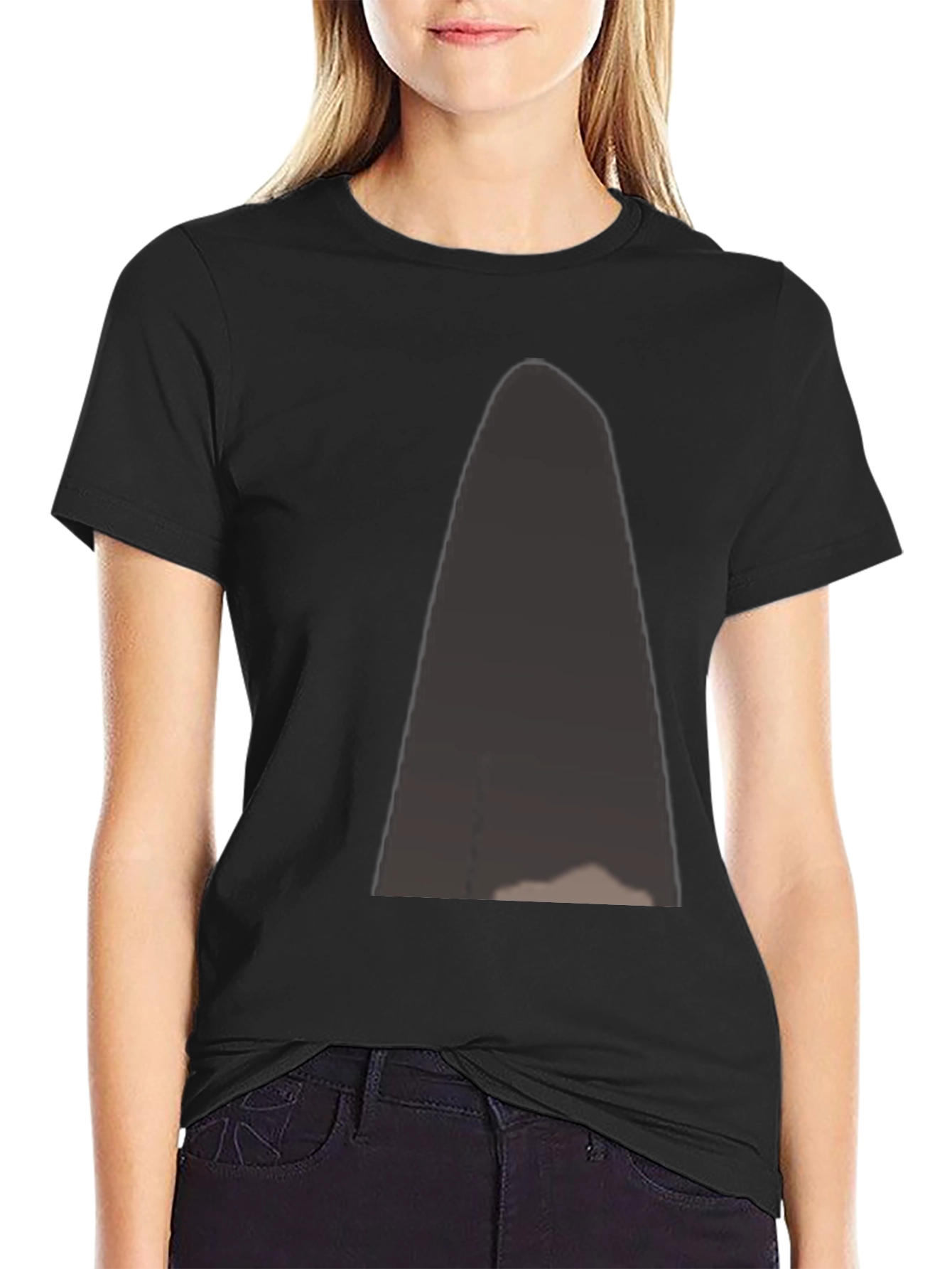 Mens Black Graphic Tee - Modern Style