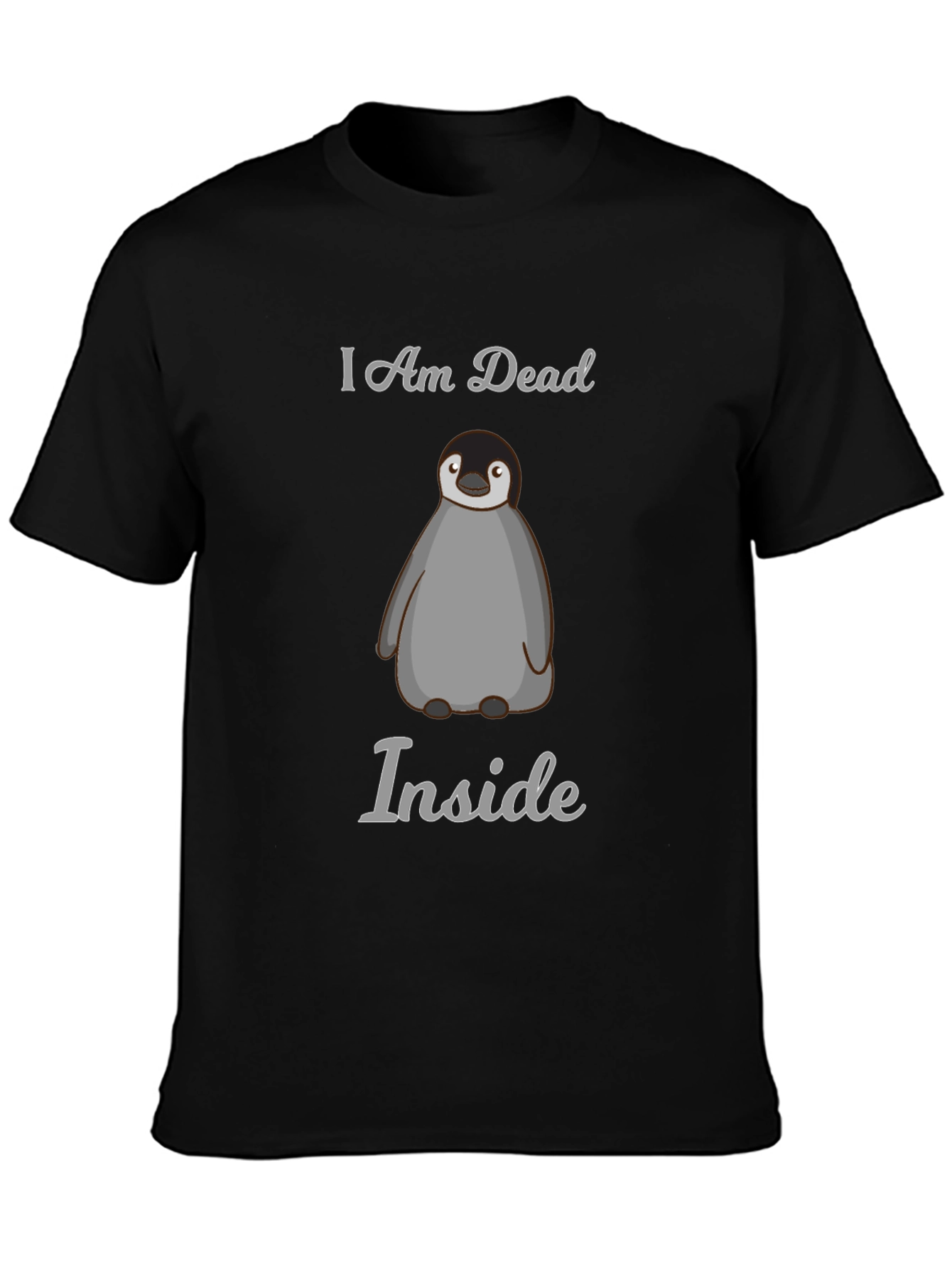 I Am Dead Inside Penguin Graphic Tee