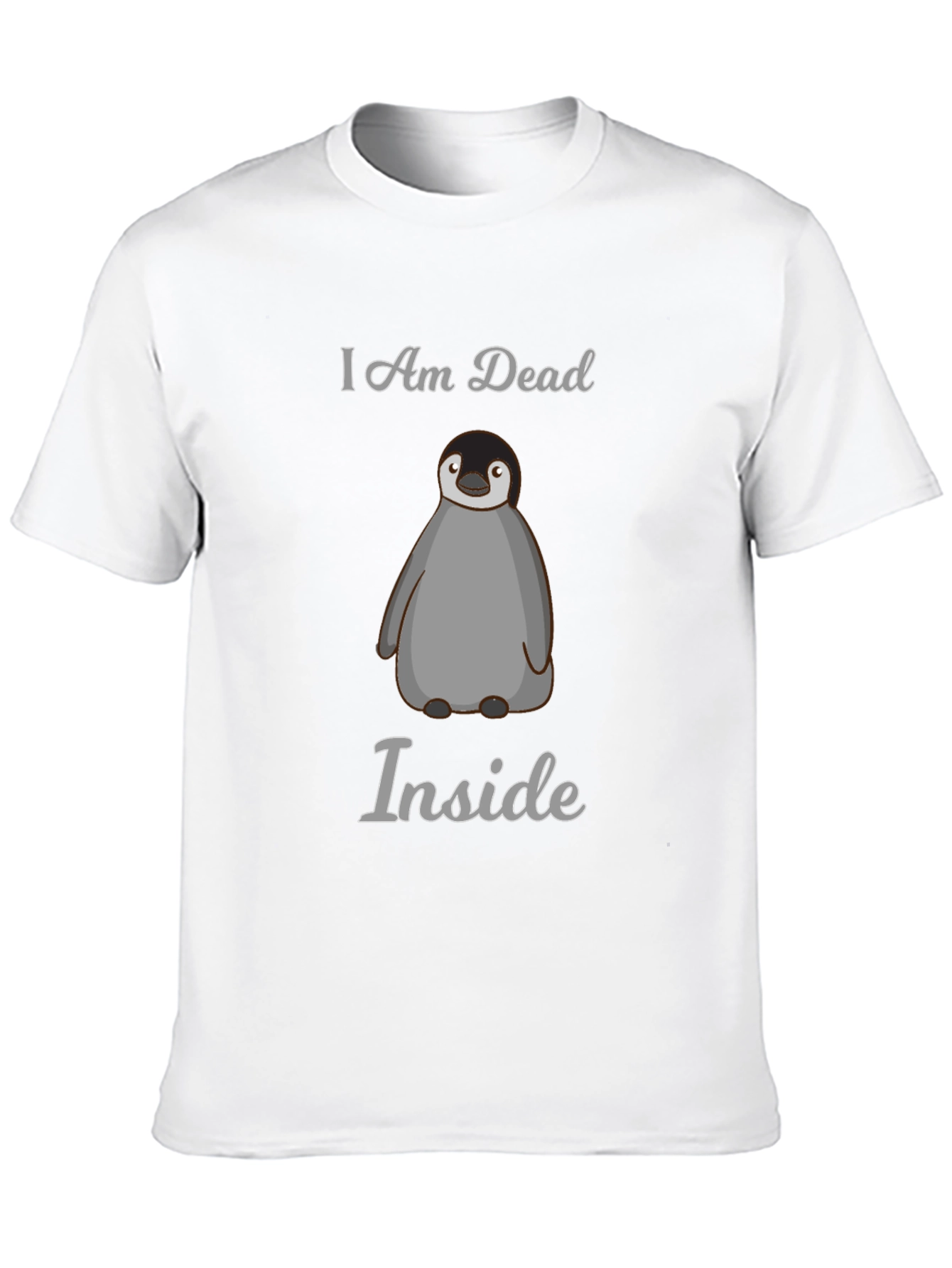 I Am Dead Inside Penguin Graphic Tee