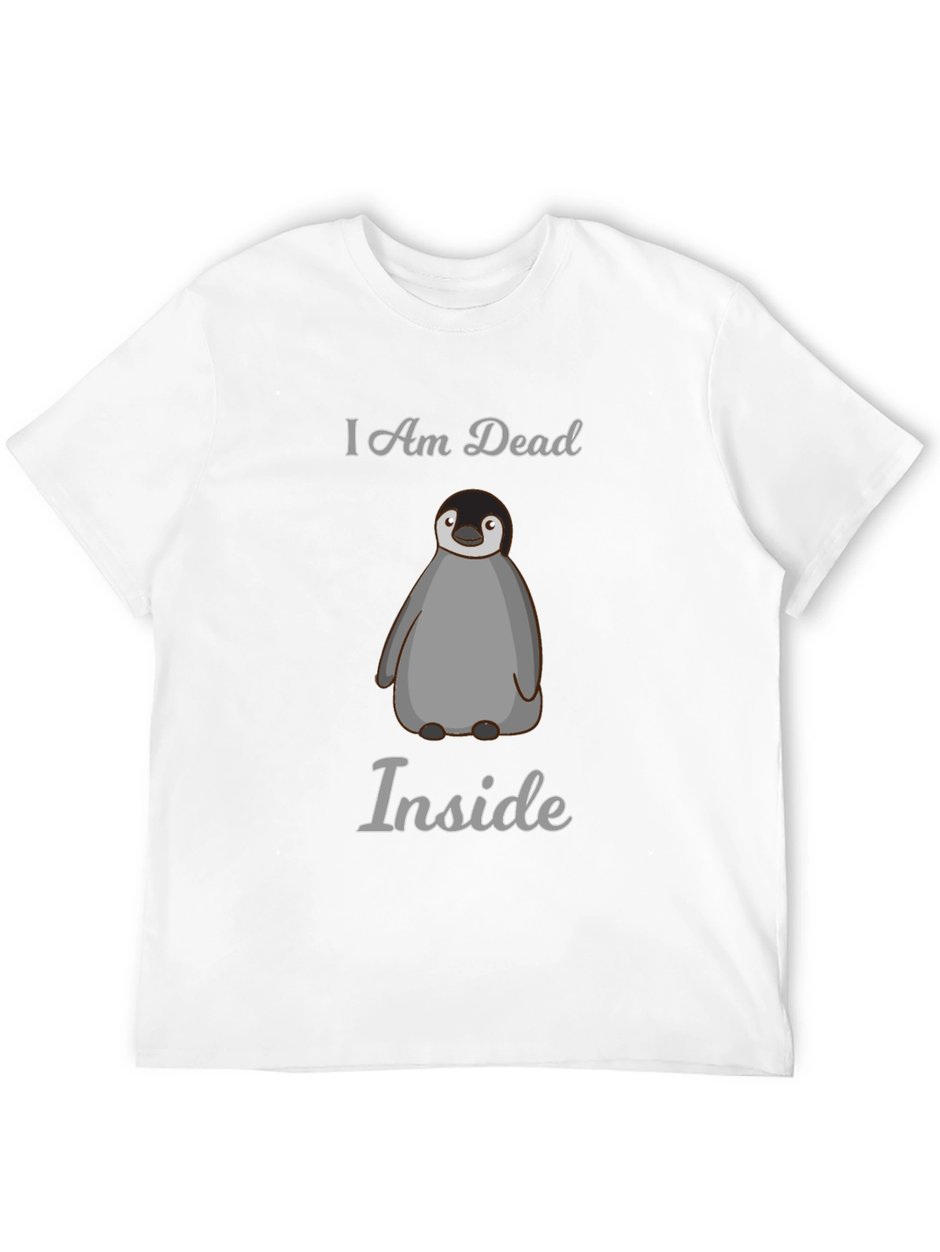 I Am Dead Inside Penguin Graphic Tee
