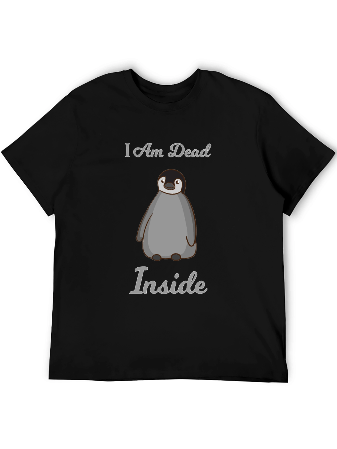 I Am Dead Inside Penguin Graphic Tee