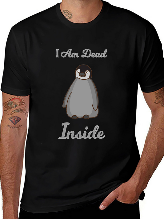 I Am Dead Inside Penguin Graphic Tee
