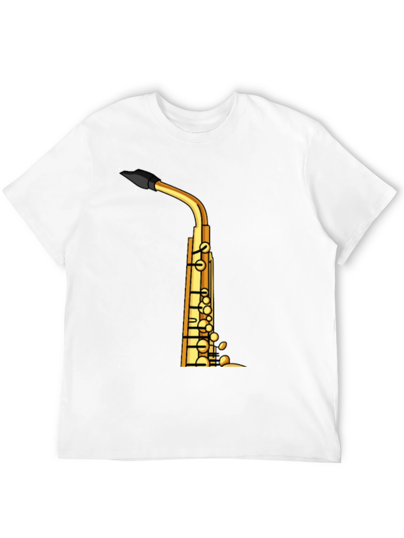 Saxophone Graphic Tee - Cool Musician T-Shirt