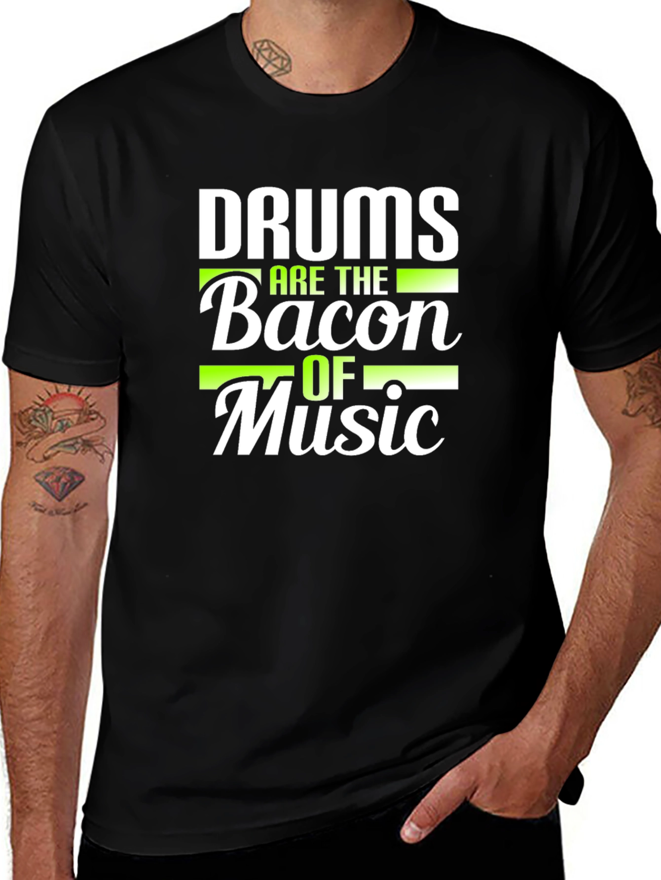 Drums are the Bacon of Music T-Shirt
