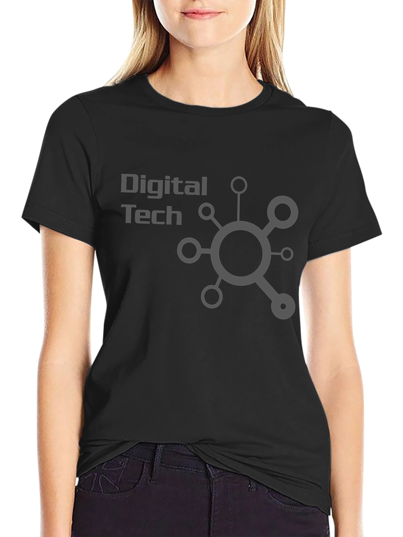 Digital Tech T-Shirt - Modern Design