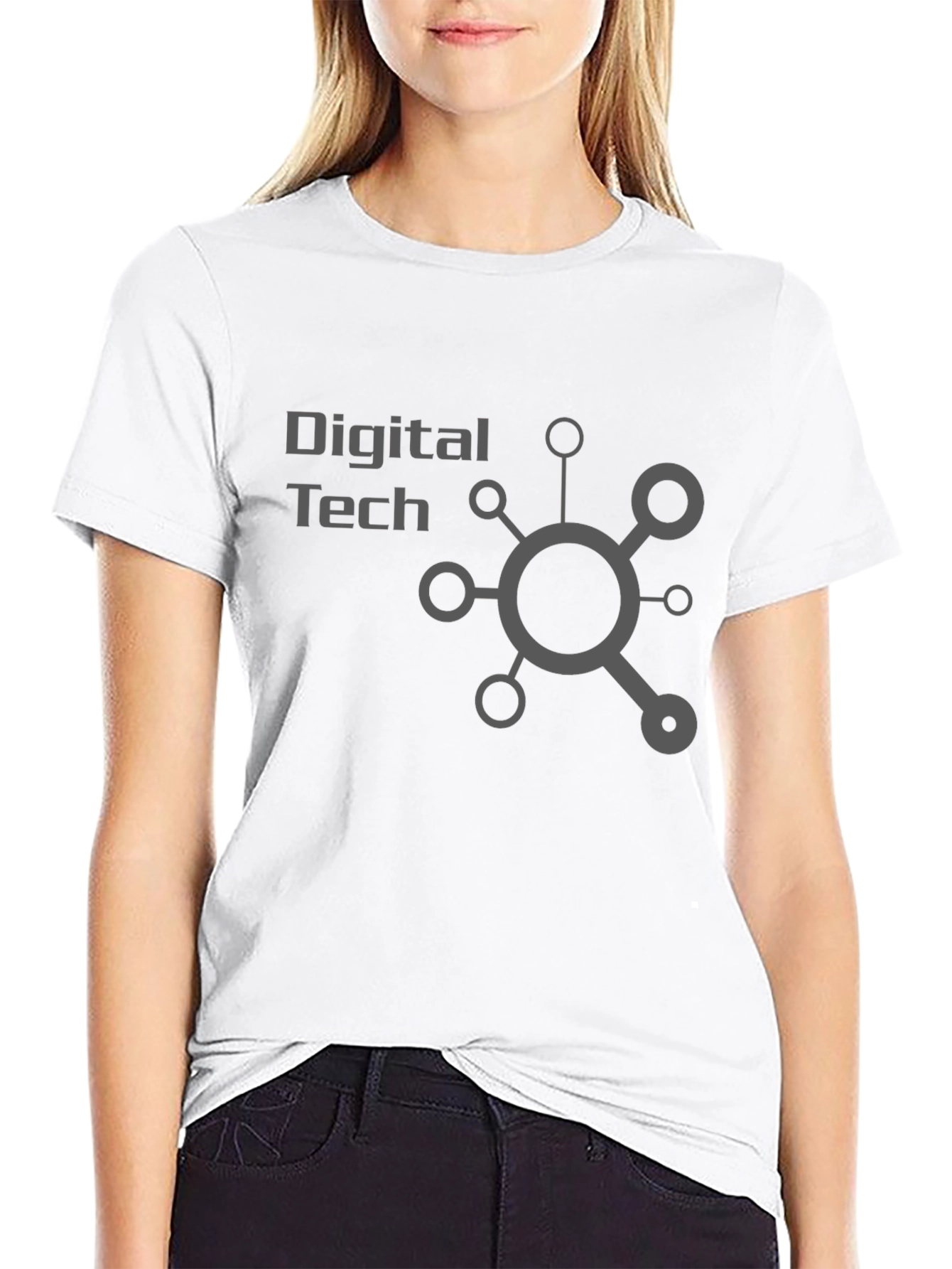 Digital Tech T-Shirt - Modern Design