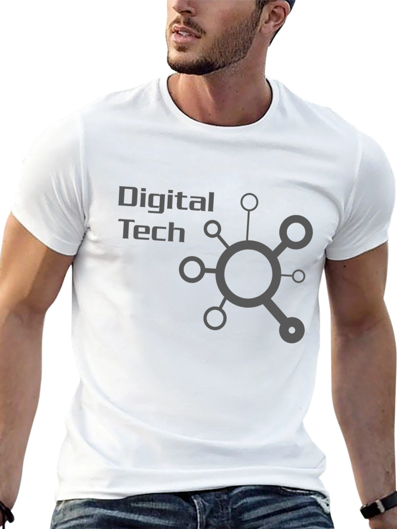 Digital Tech T-Shirt - Modern Design