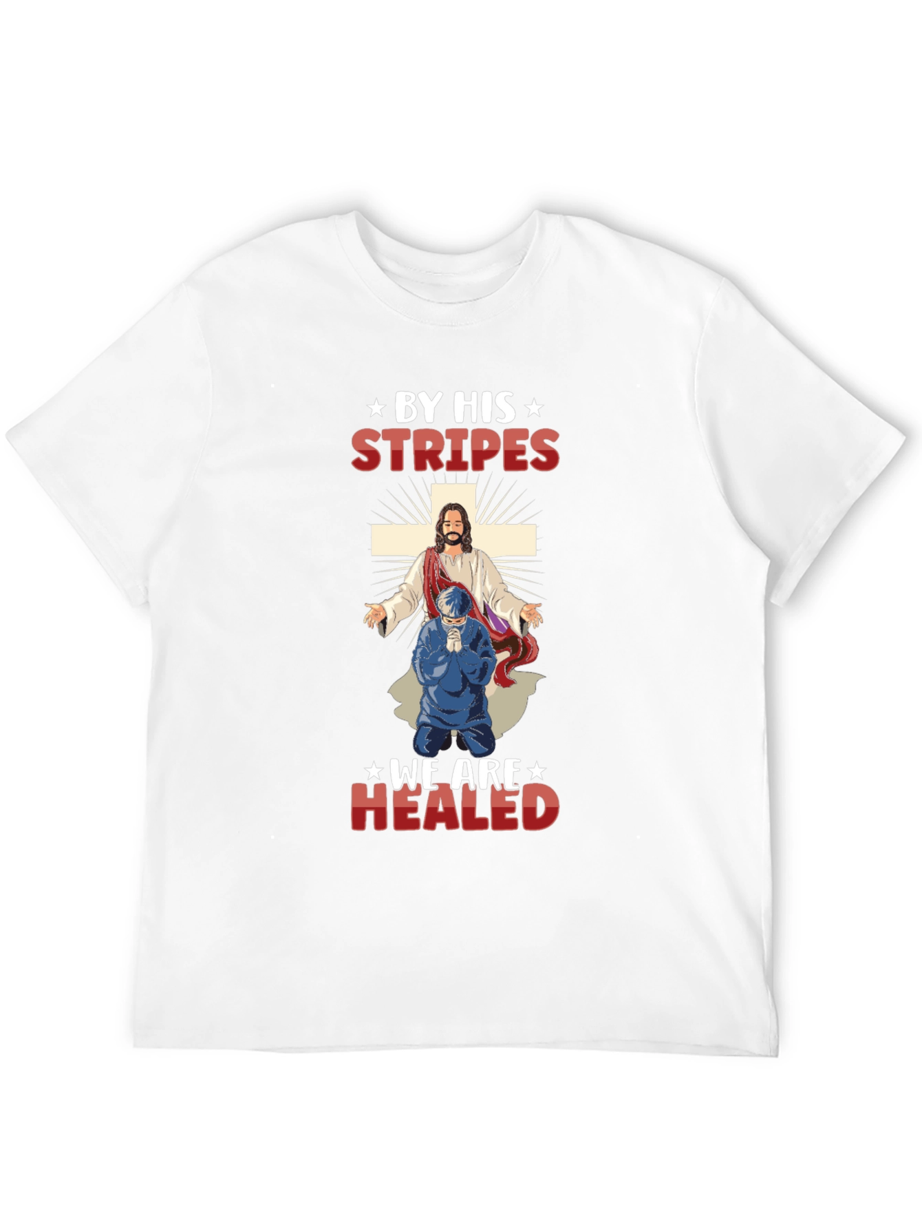 By His Stripes T-Shirt