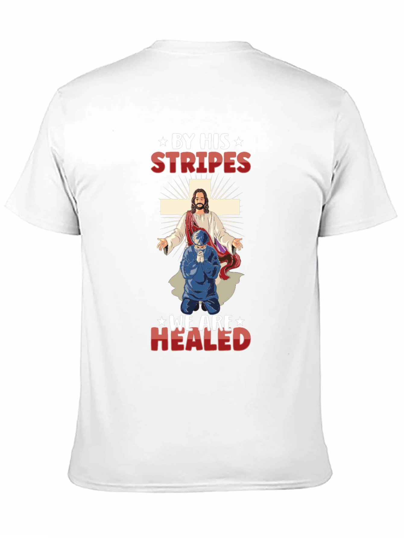 By His Stripes T-Shirt