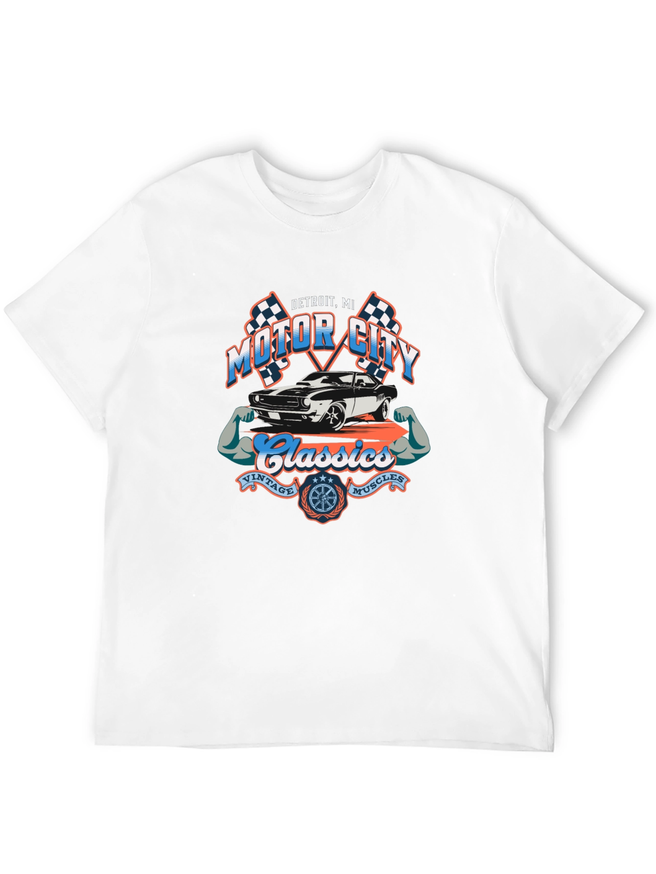 Motor City Classics Black T-Shirt
