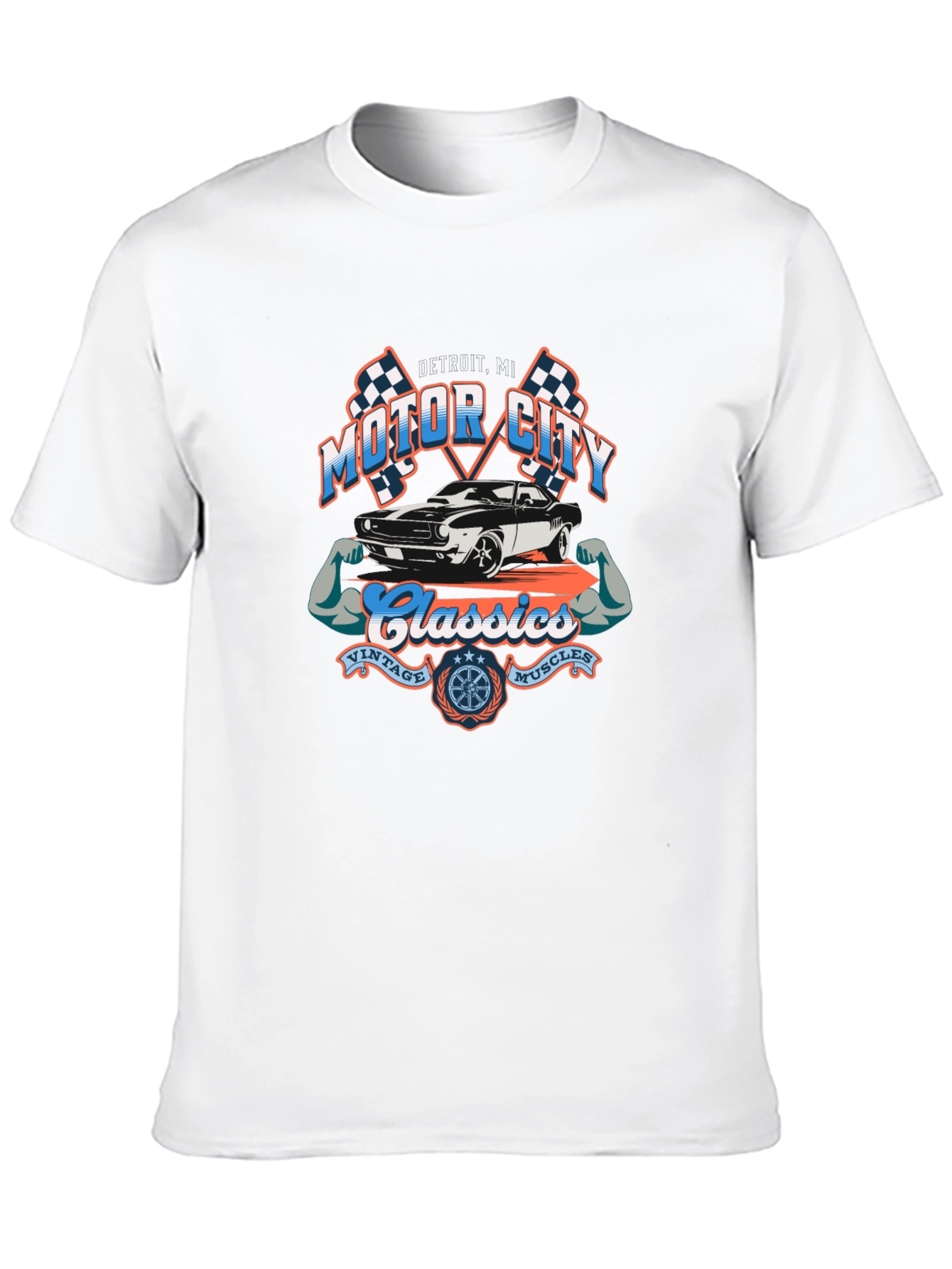 Motor City Classics Black T-Shirt