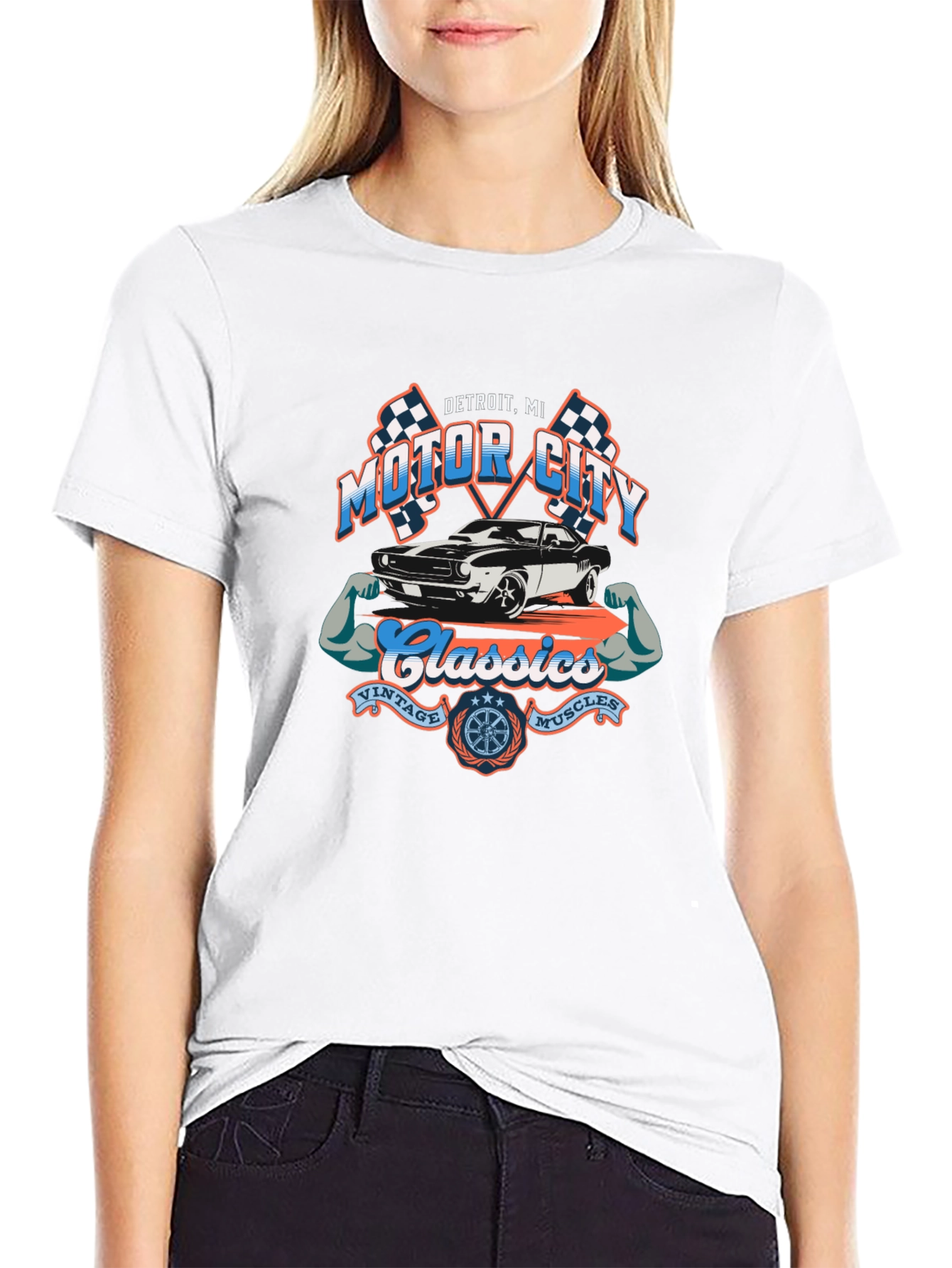 Motor City Classics Black T-Shirt