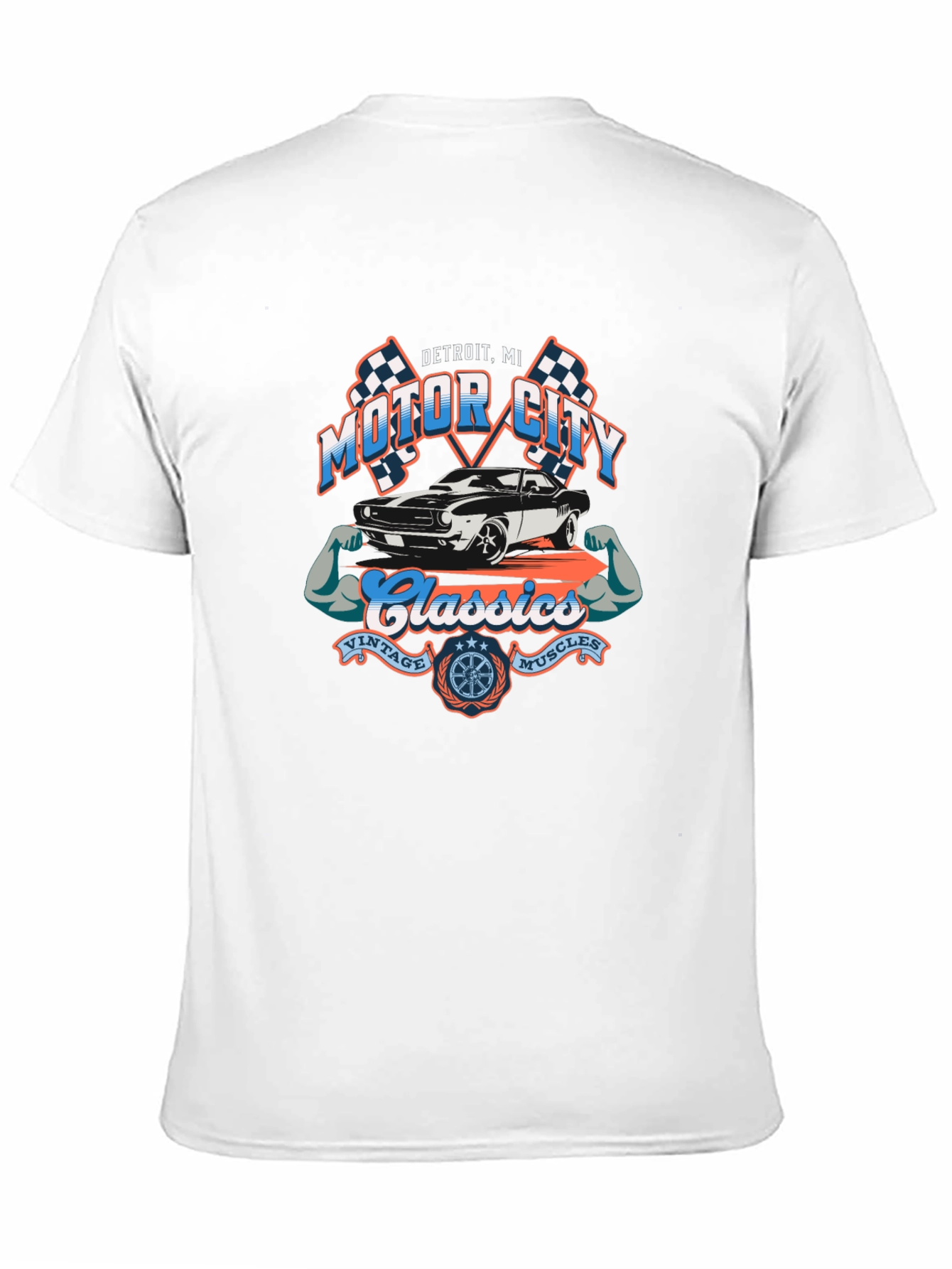 Motor City Classics Black T-Shirt