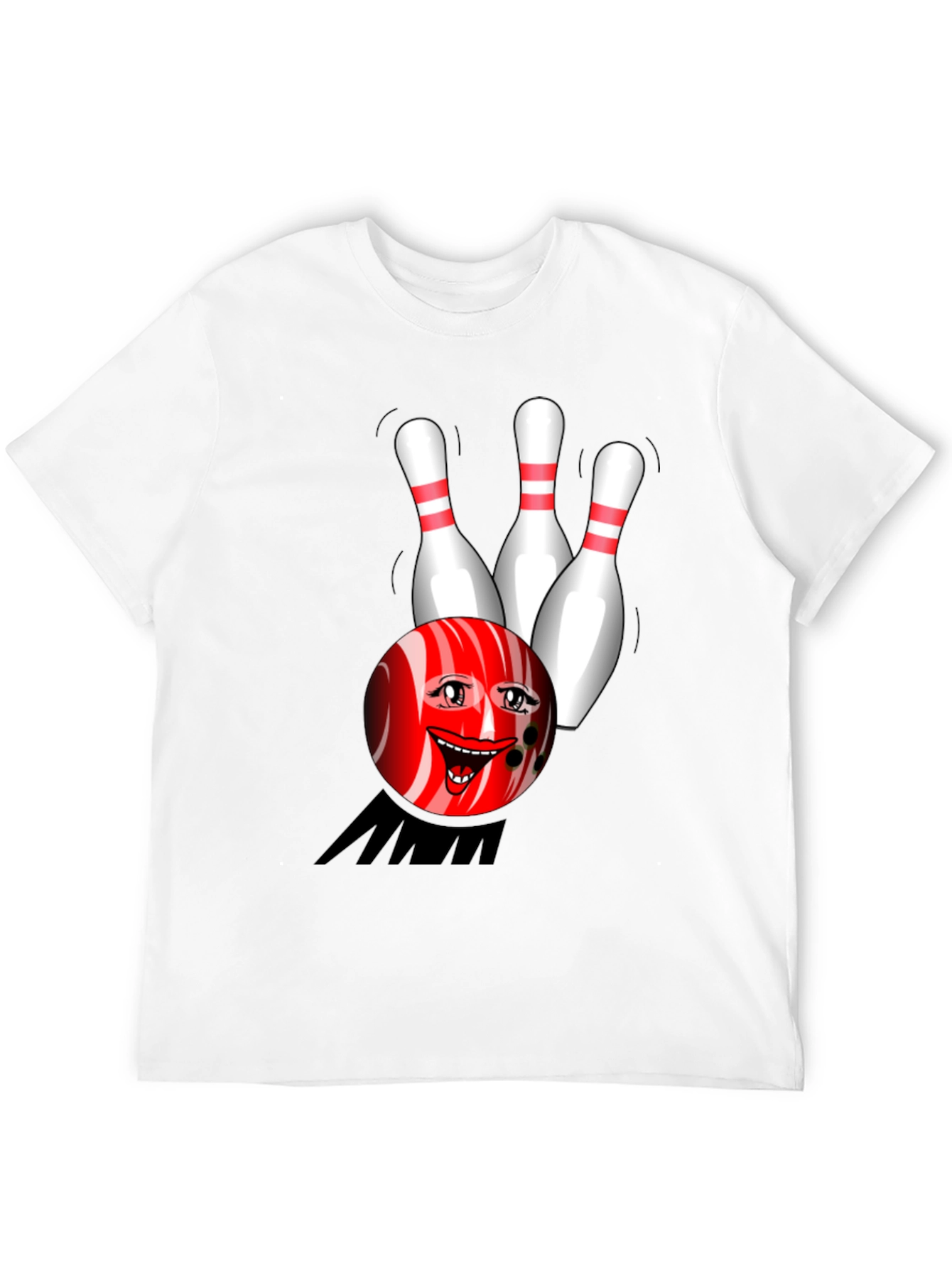 Bowling Pin T-Shirt - Strike Up Some Fun!