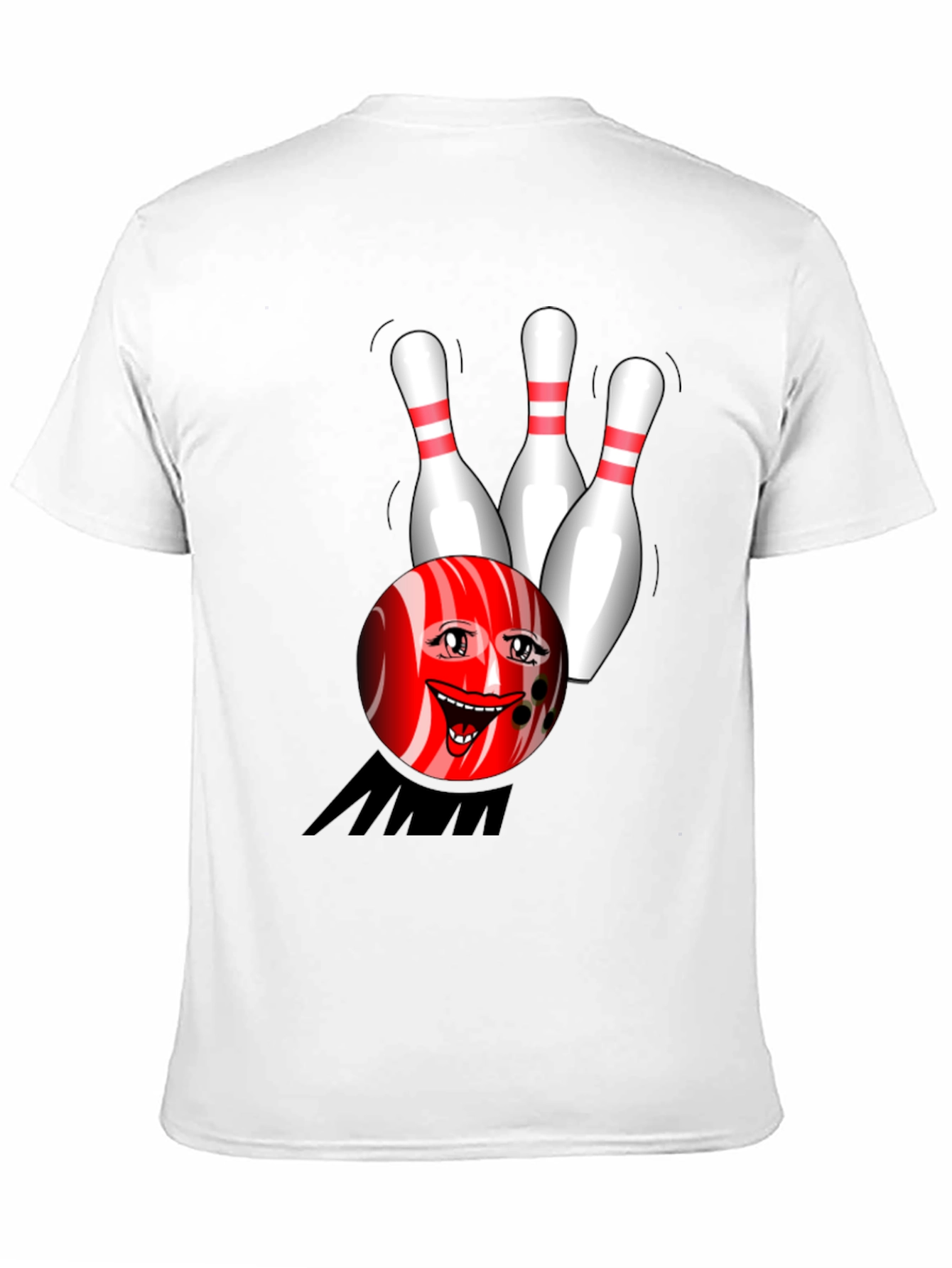 Bowling Pin T-Shirt - Strike Up Some Fun!