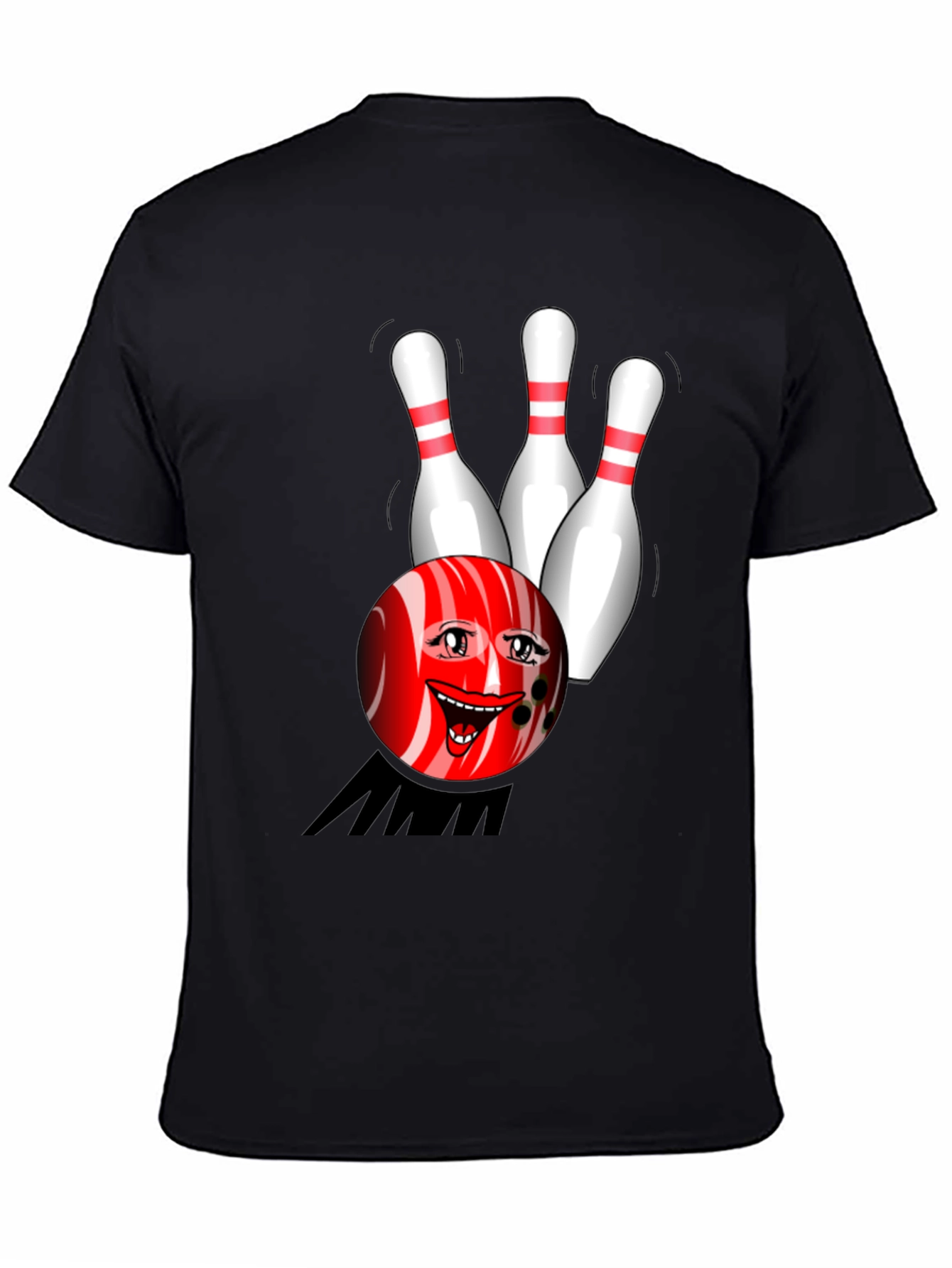 Bowling Pin T-Shirt - Strike Up Some Fun!