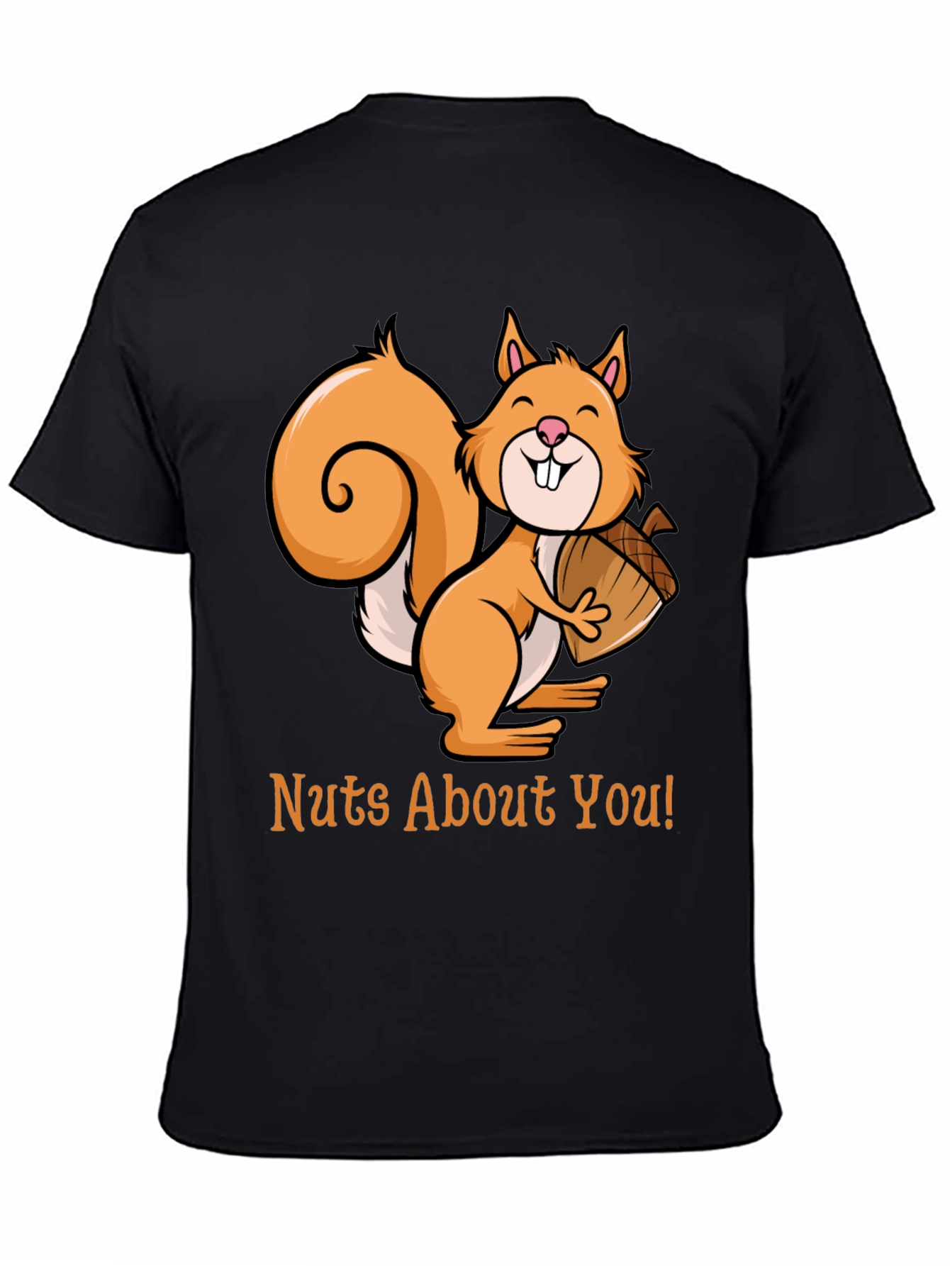 Nuts About You Squirrel Graphic Tee