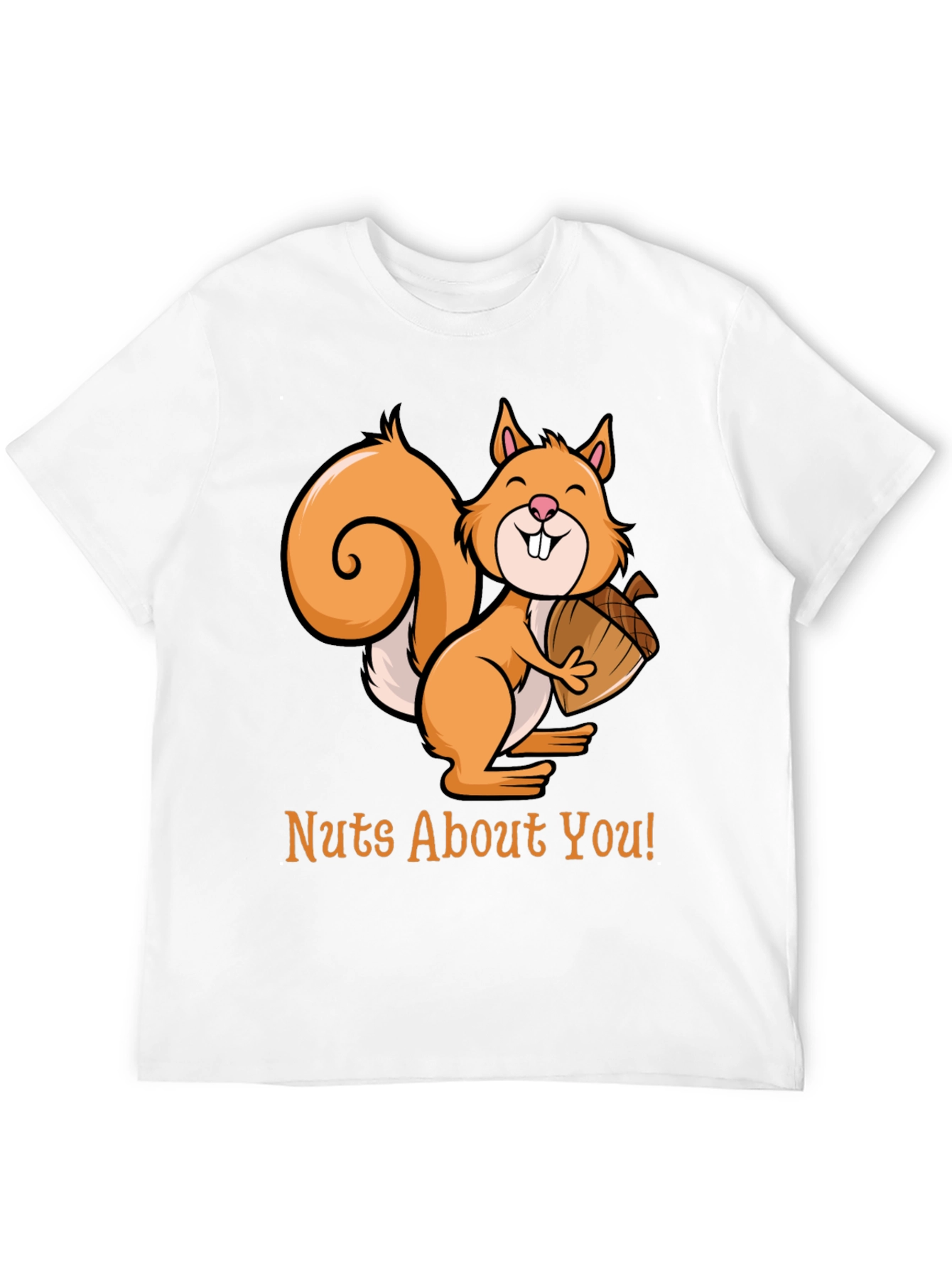 Nuts About You Squirrel Graphic Tee