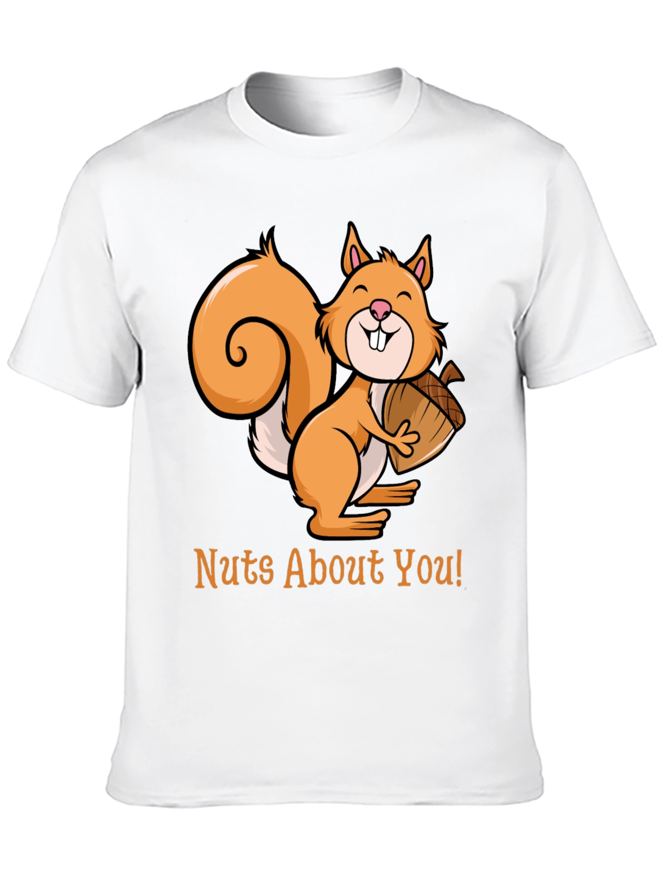 Nuts About You Squirrel Graphic Tee