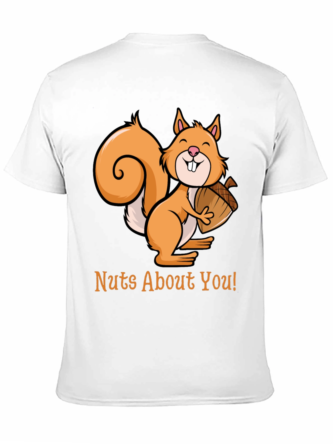 Nuts About You Squirrel Graphic Tee