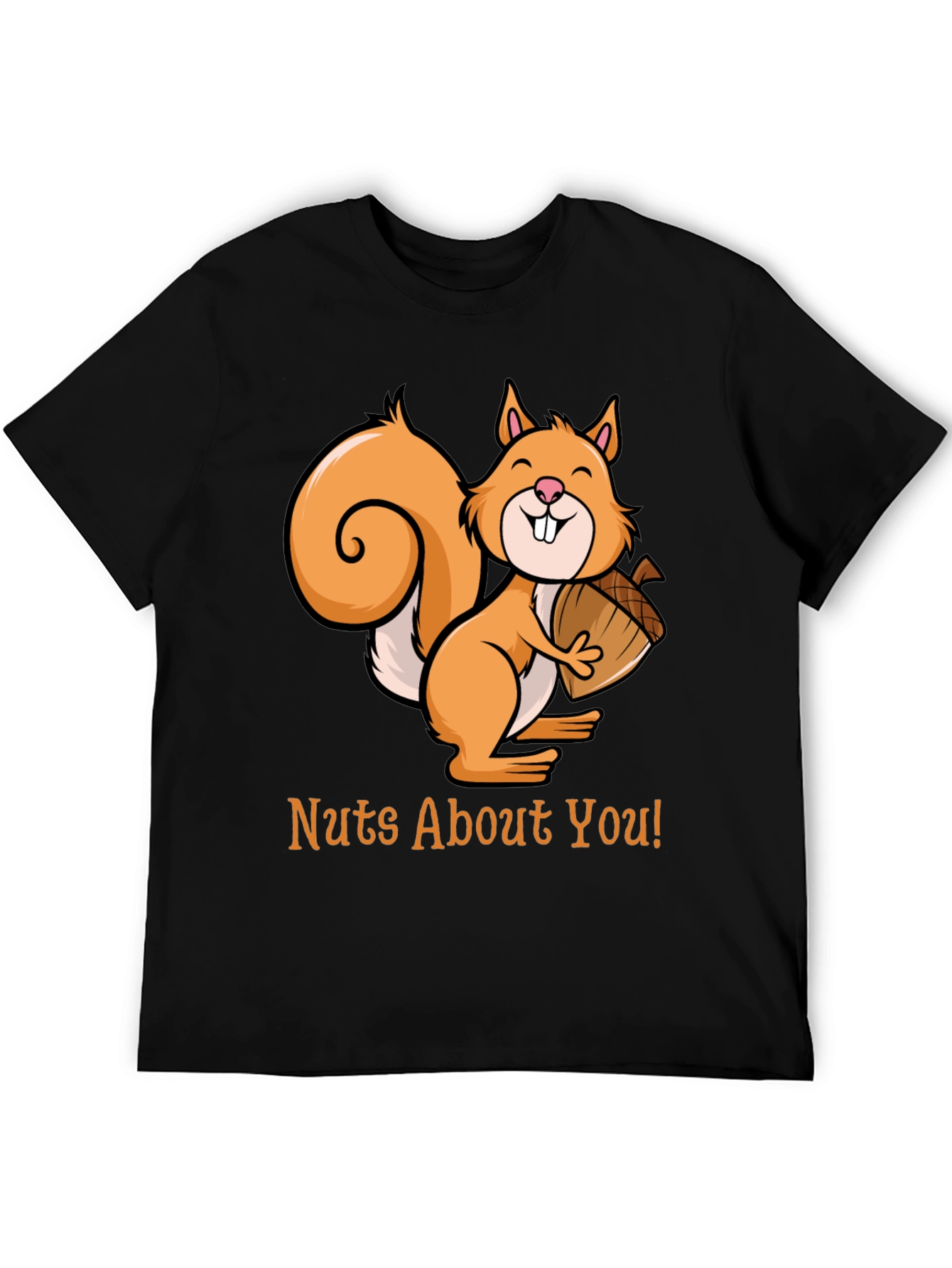 Nuts About You Squirrel Graphic Tee