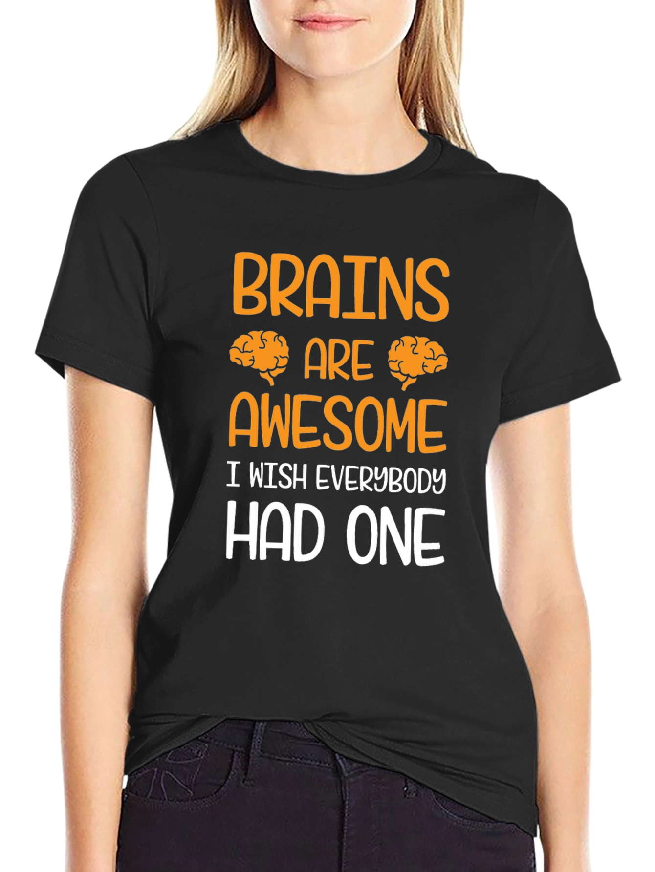 Brains are Awesome T-Shirt - Funny Graphic Tee