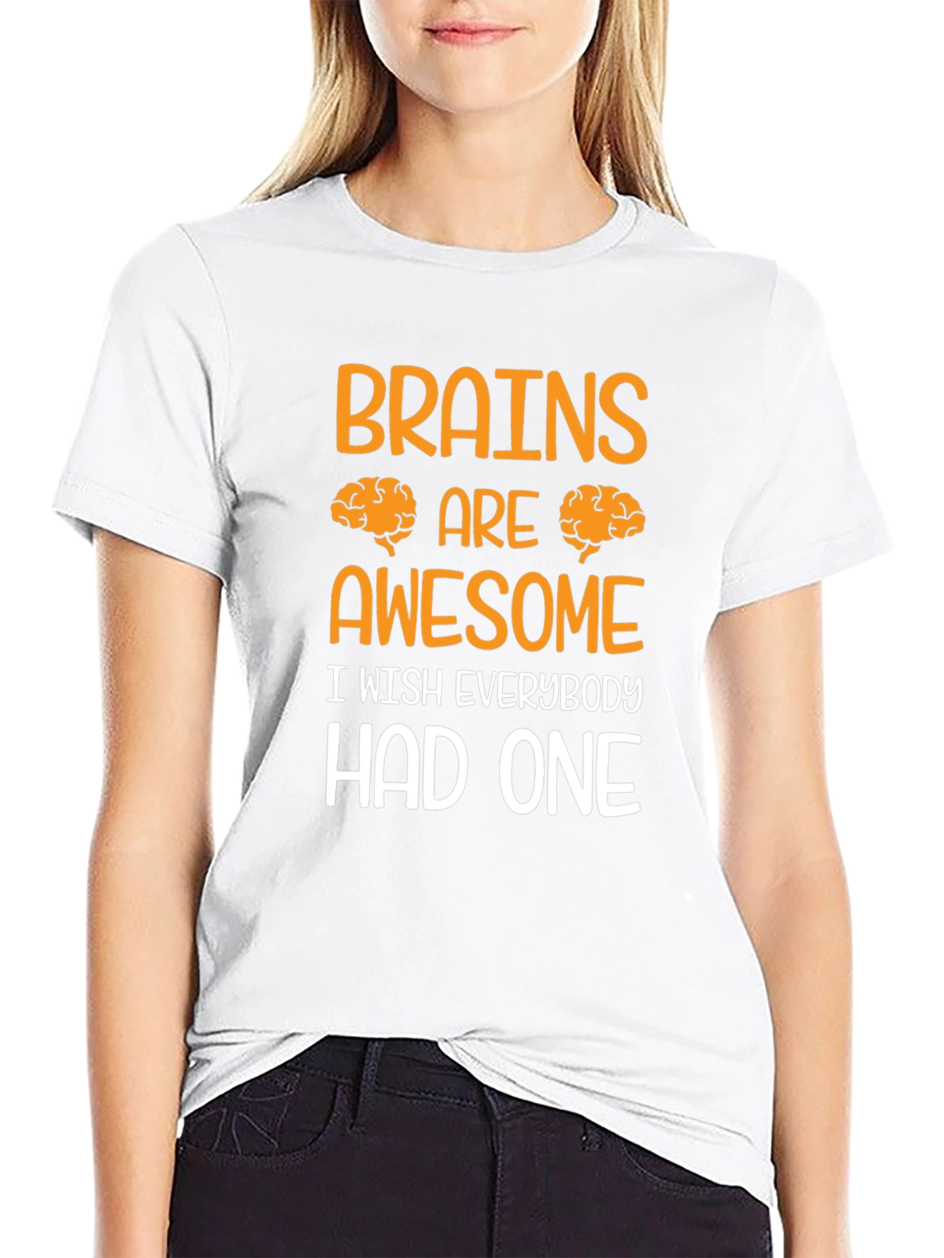 Brains are Awesome T-Shirt - Funny Graphic Tee