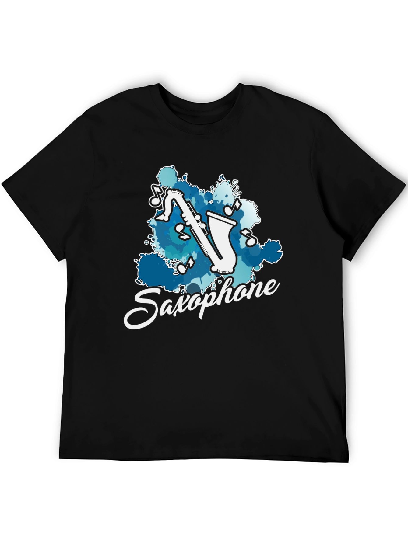 Saxophone Graphic T-Shirt - Musician Tee