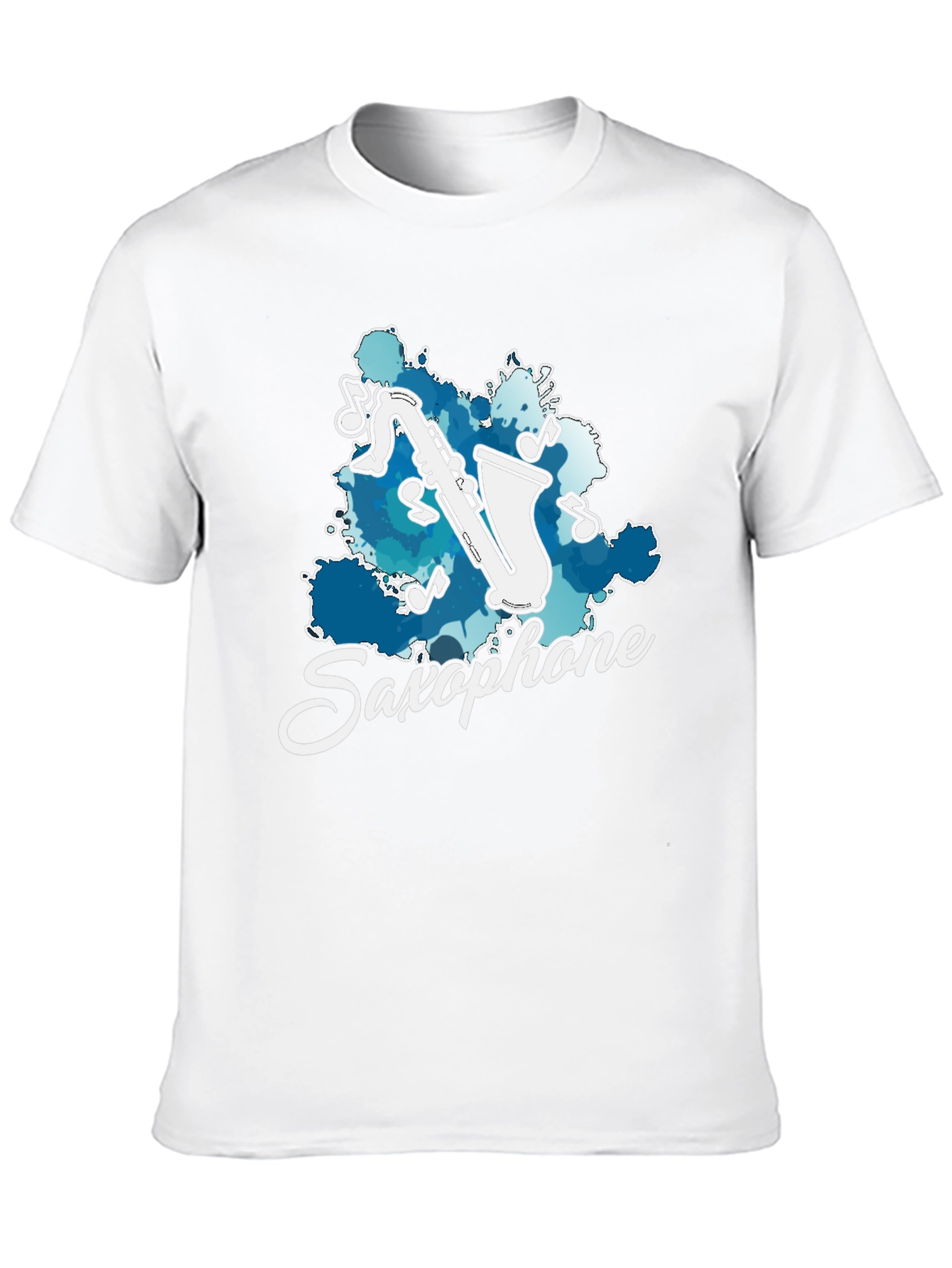 Saxophone Graphic T-Shirt - Musician Tee