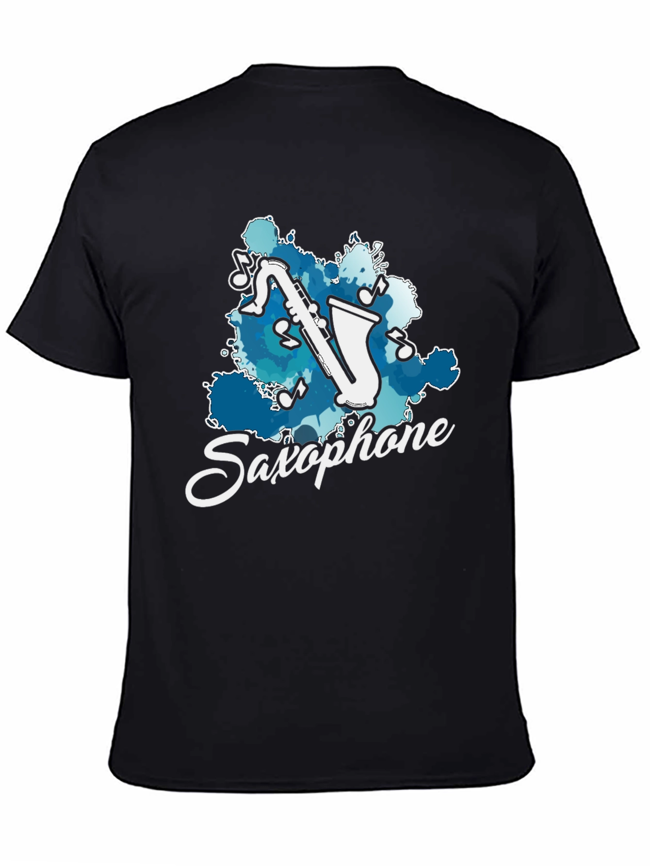 Saxophone Graphic T-Shirt - Musician Tee
