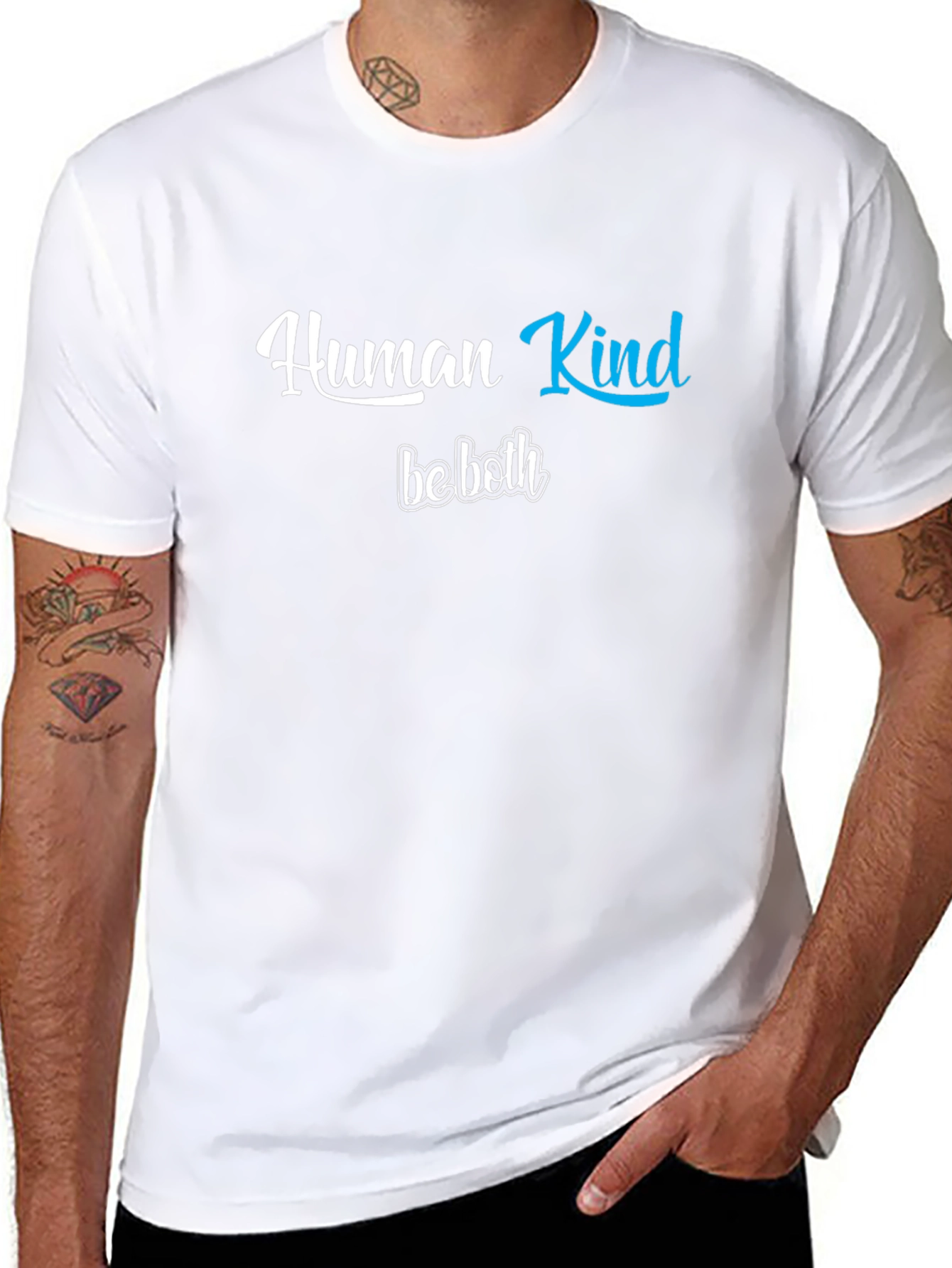 Human Kind Be Both Graphic T-Shirt
