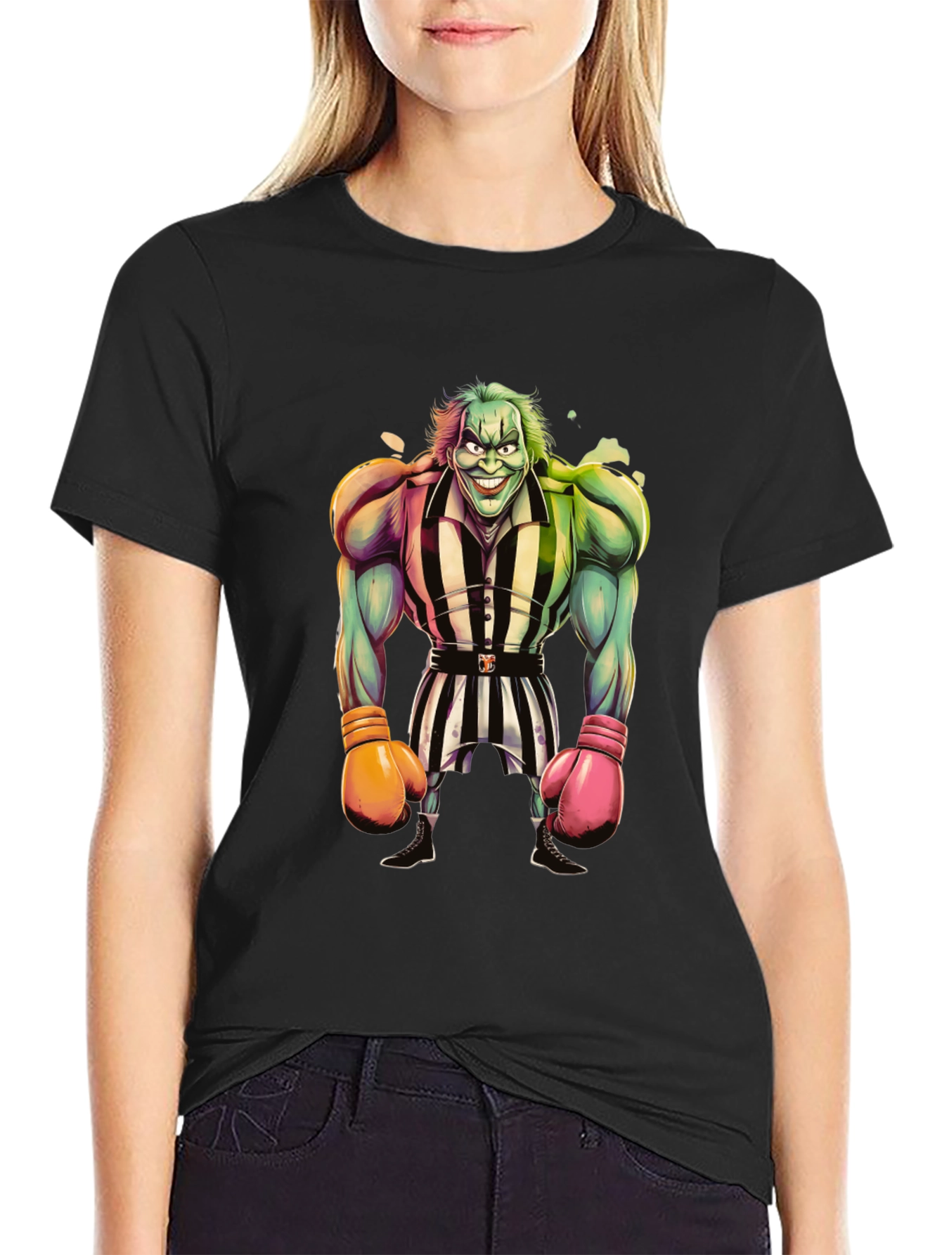 Cartoon Boxer T-Shirt