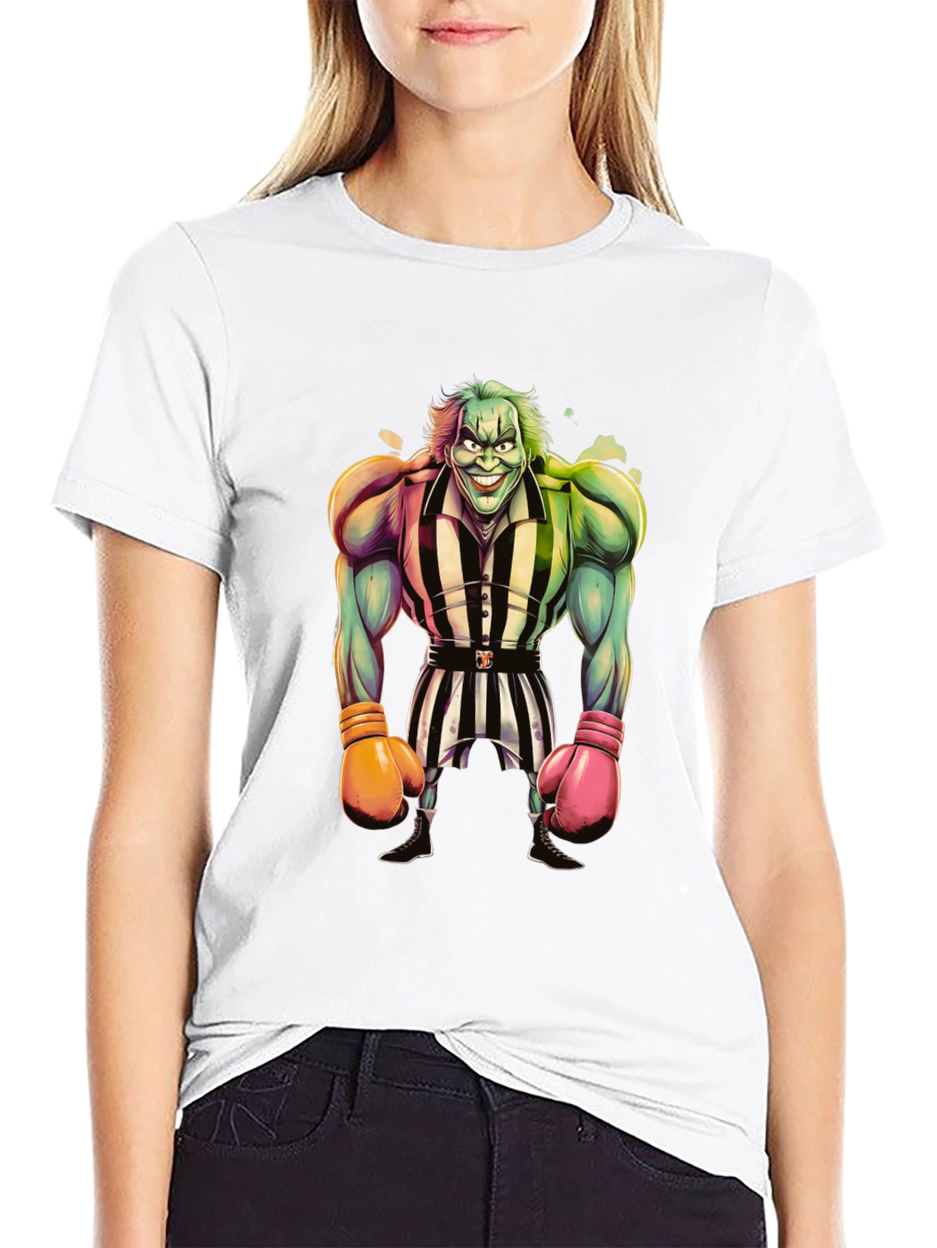 Cartoon Boxer T-Shirt