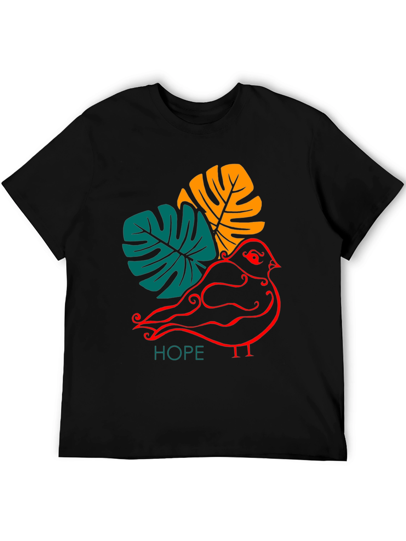 Hopeful Bird Graphic Tee - Stylish and Unique