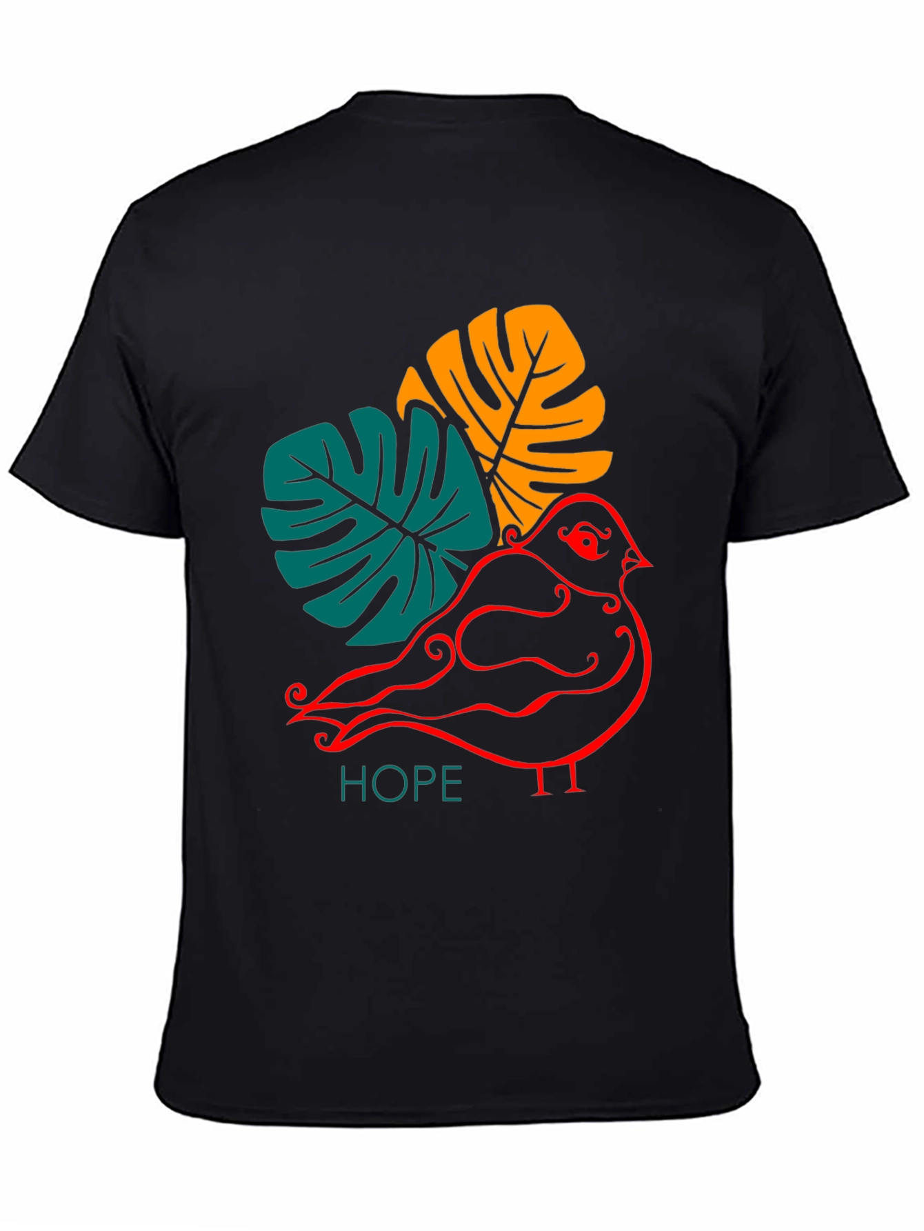 Hopeful Bird Graphic Tee - Stylish and Unique