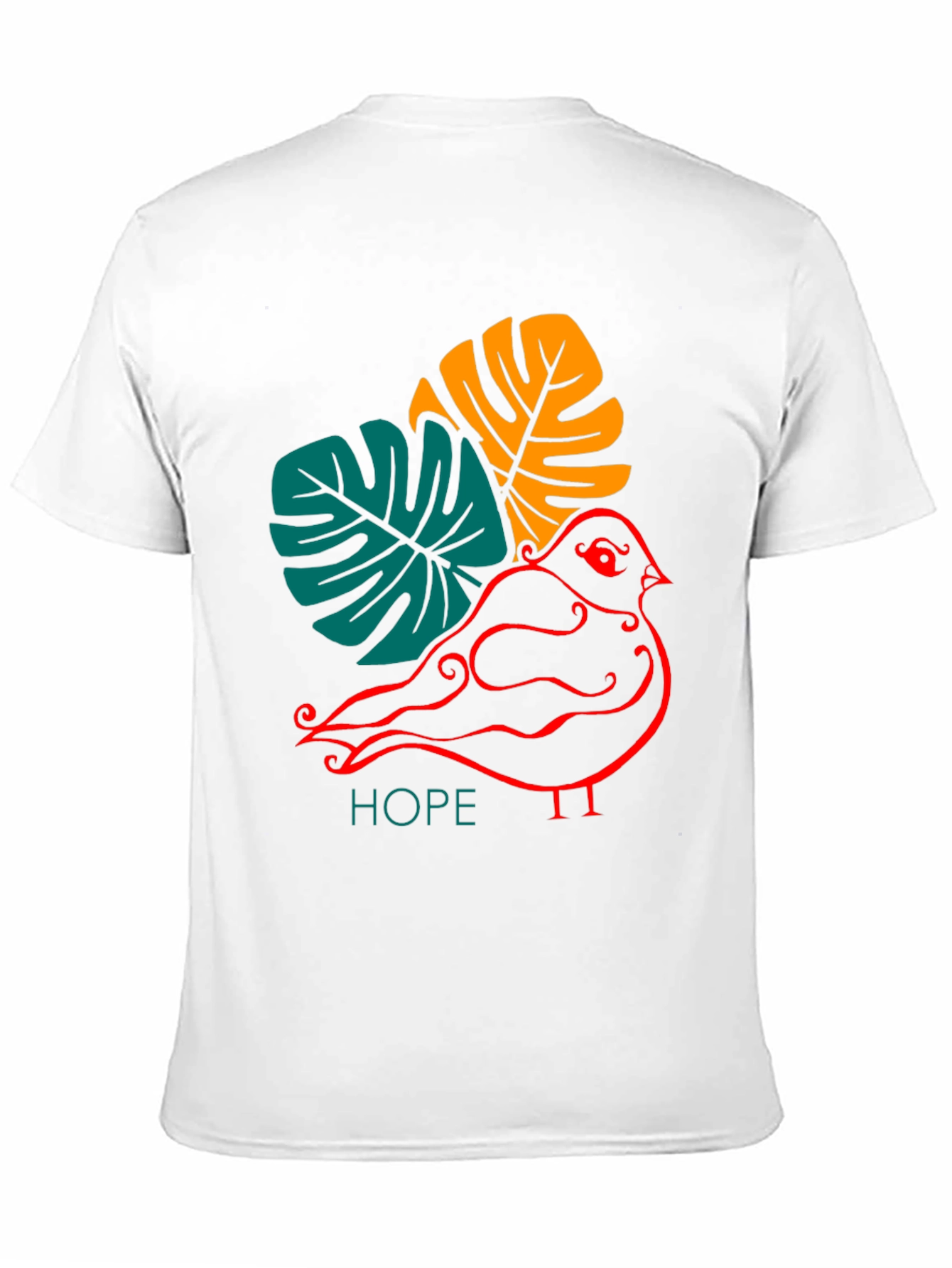 Hopeful Bird Graphic Tee - Stylish and Unique