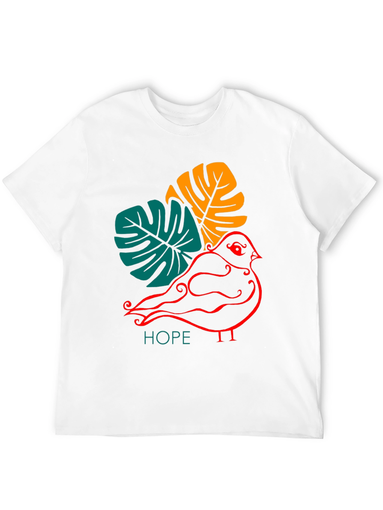 Hopeful Bird Graphic Tee - Stylish and Unique