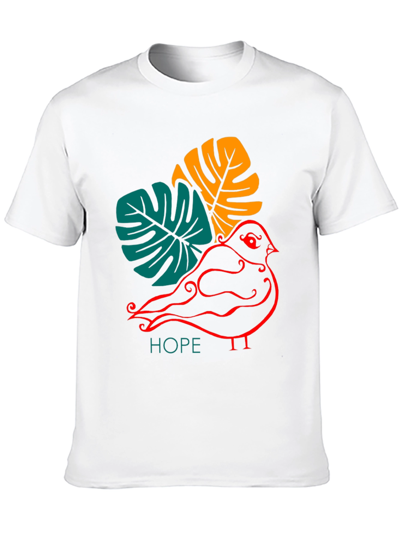Hopeful Bird Graphic Tee - Stylish and Unique