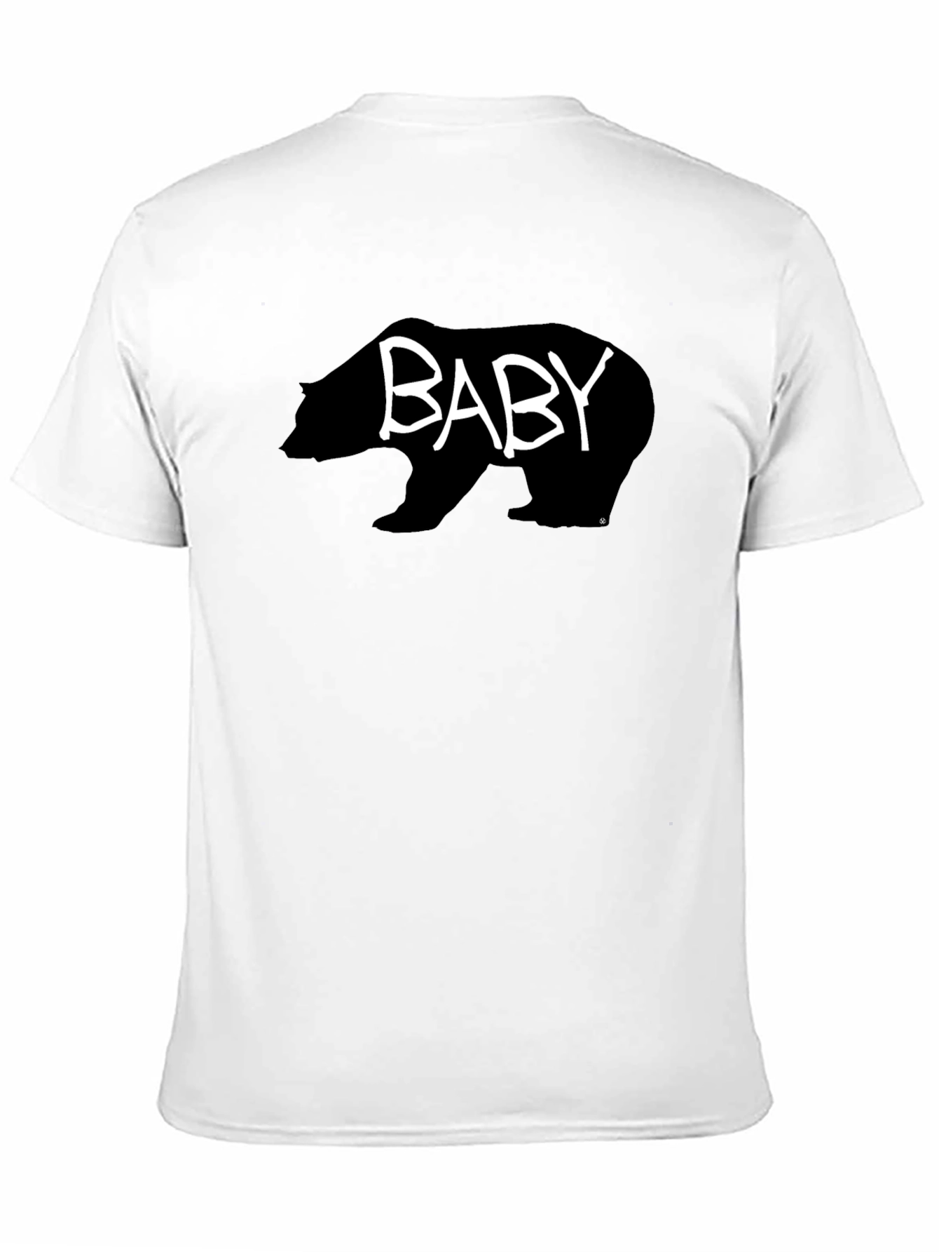 Baby Bear Graphic T-Shirt - Black