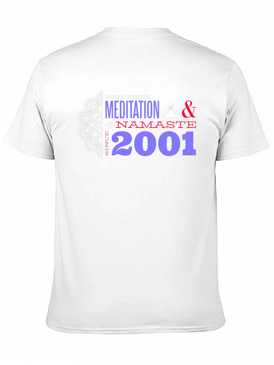 Meditation & Namaste Graphic Tee - Since 2001
