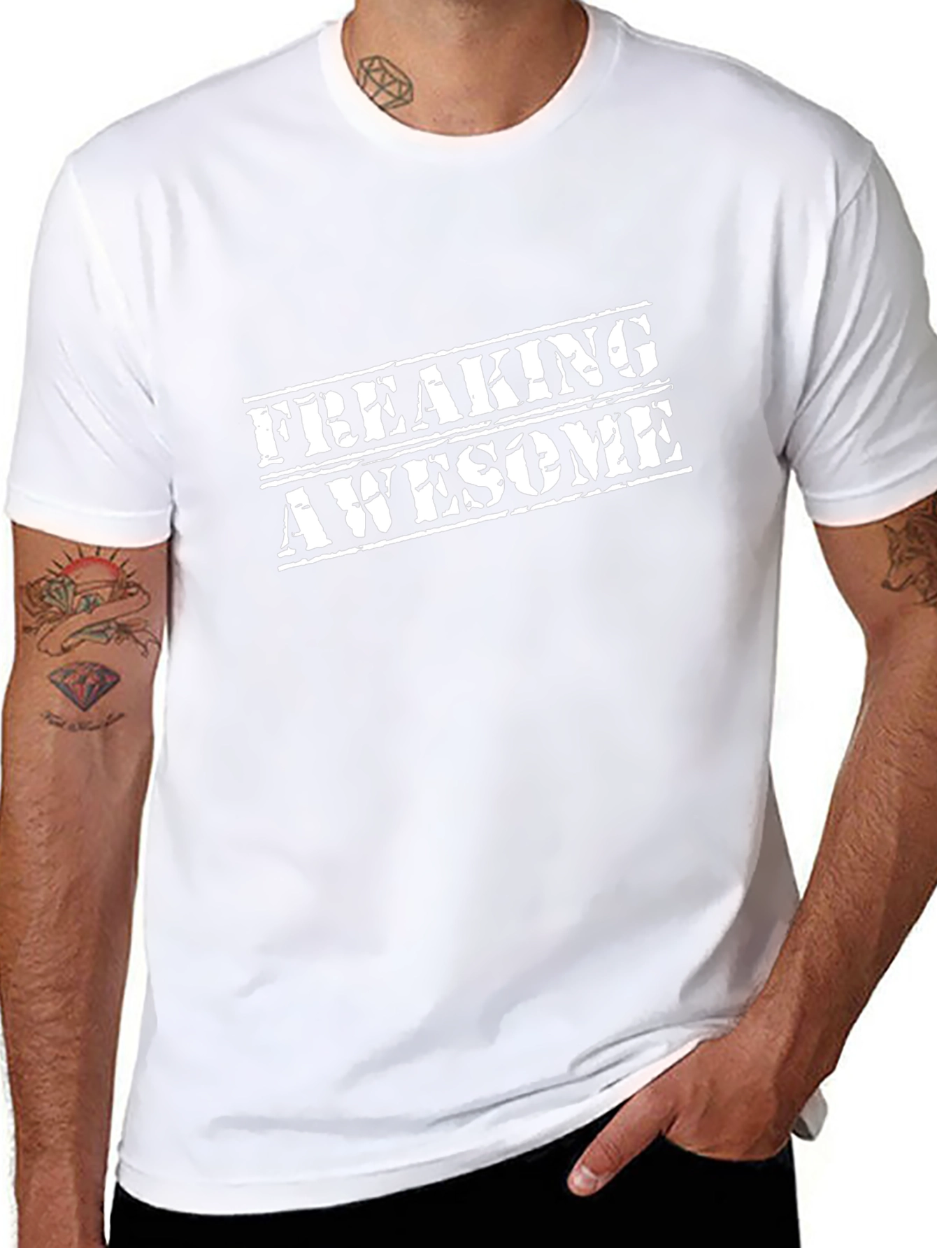 Freaking Awesome Graphic Tee - Black
