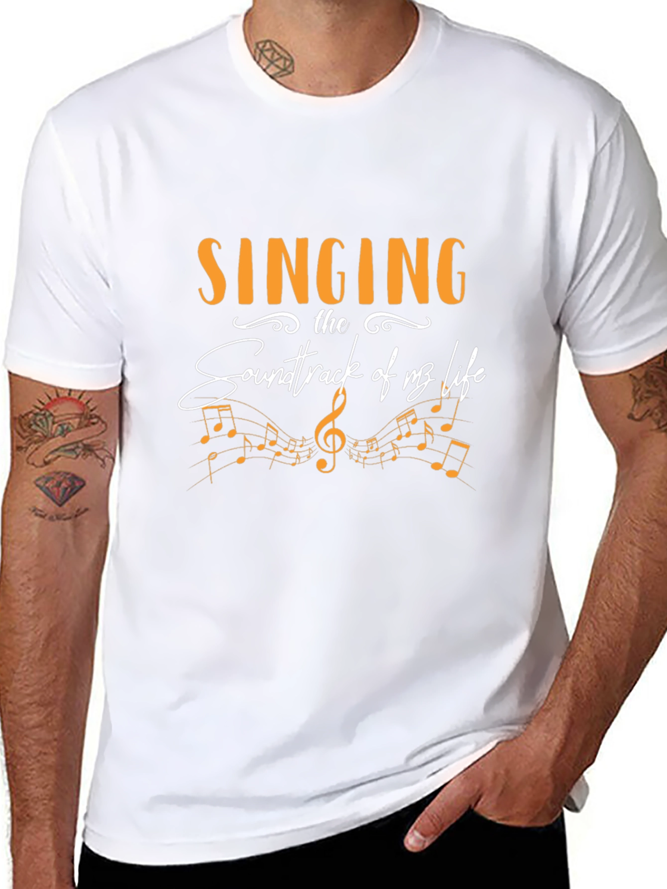 Singing Soundtrack of My Life Graphic Tee