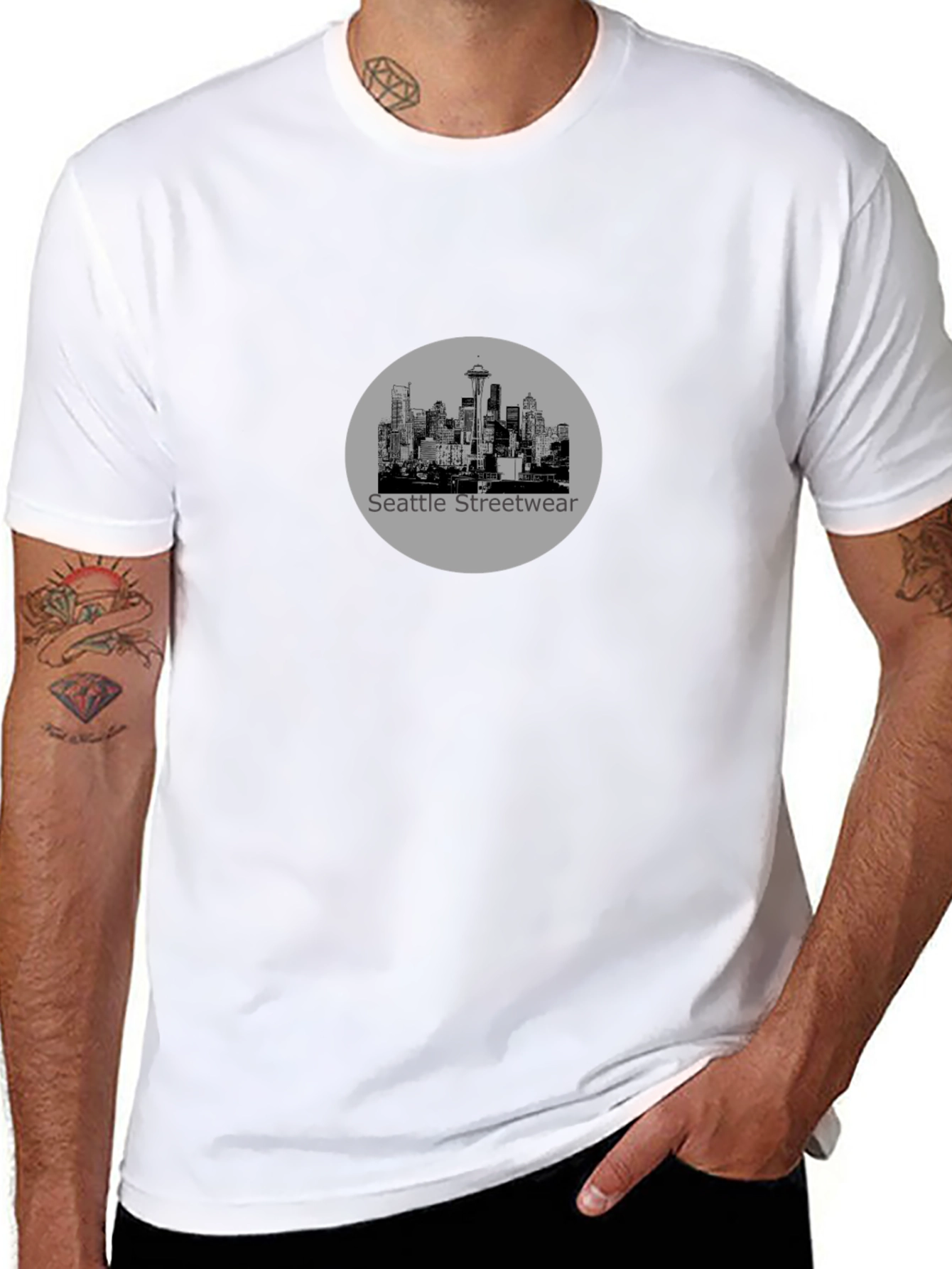 Seattle Streetwear Graphic T-Shirt